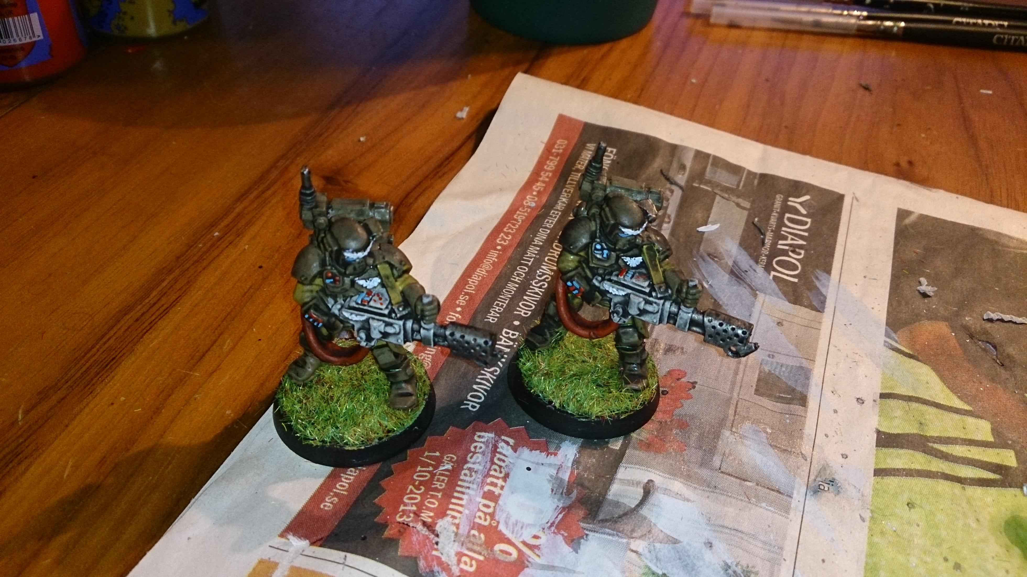 Flamers, Imperial Guard, Kasrkin, Strom Troopers