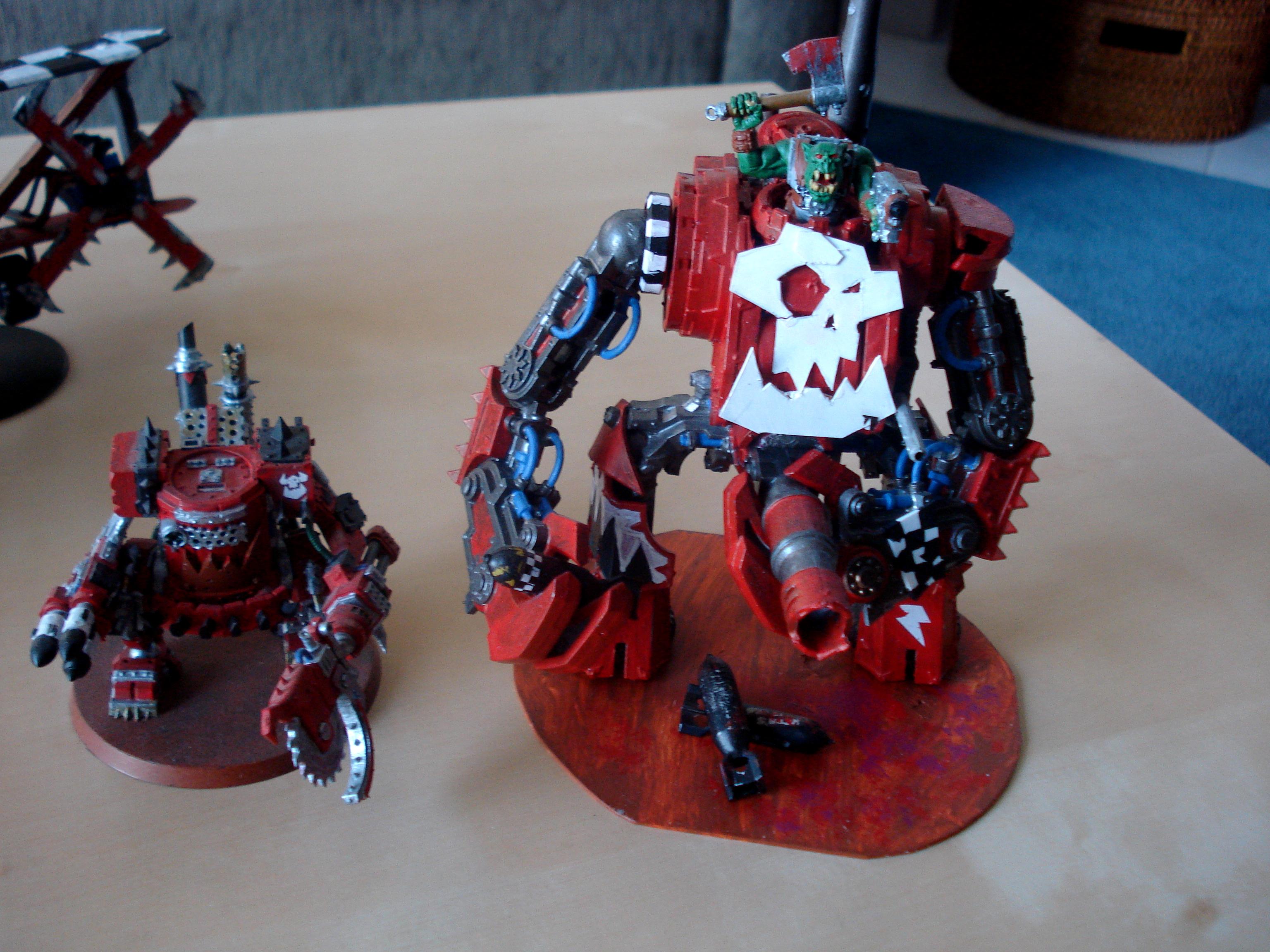Chaos Defiler, Deff Dread, Looted, Ork Killa Kan