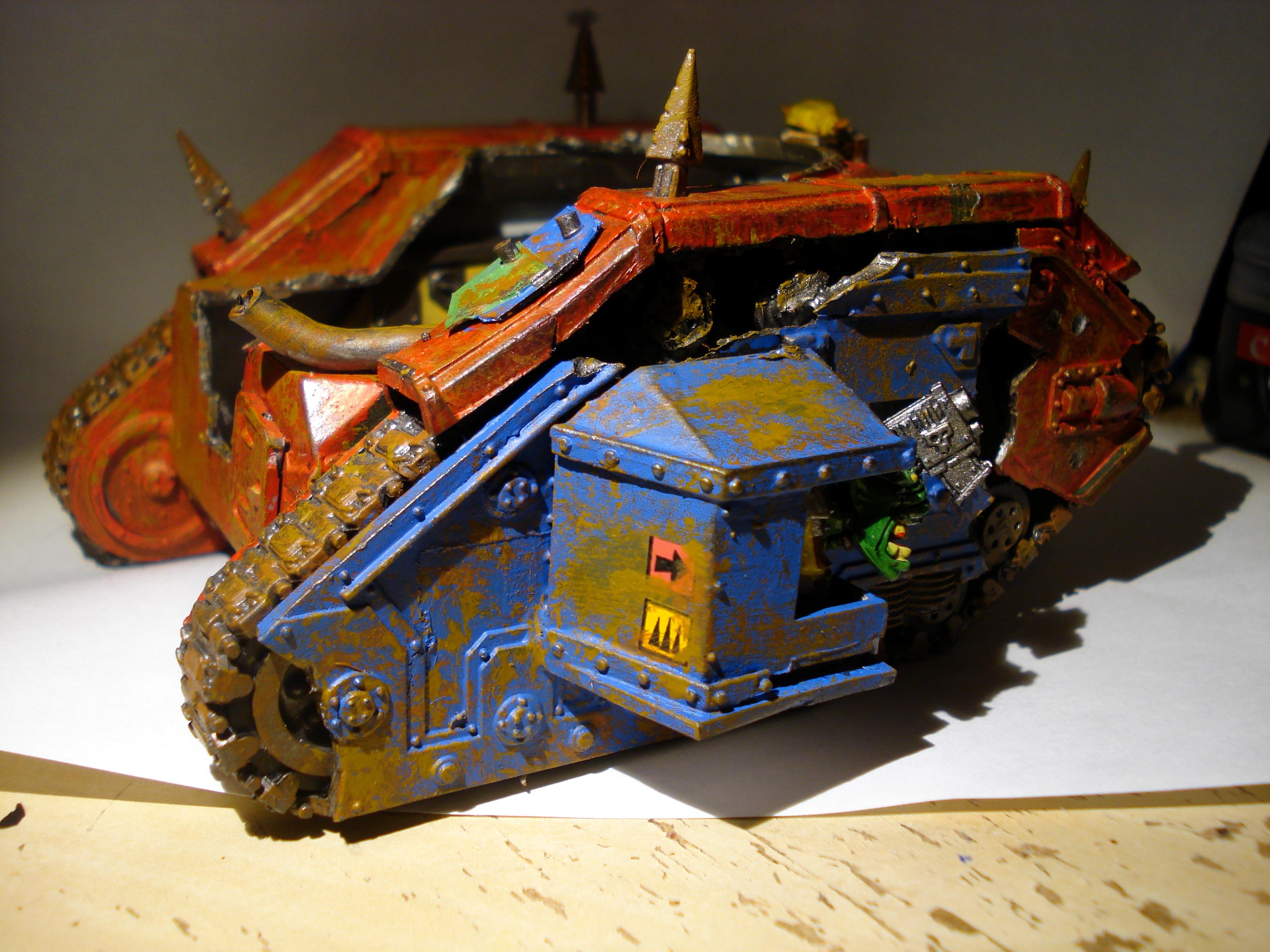 Leman Russ, Looted, Ork Looted Tank, Orks