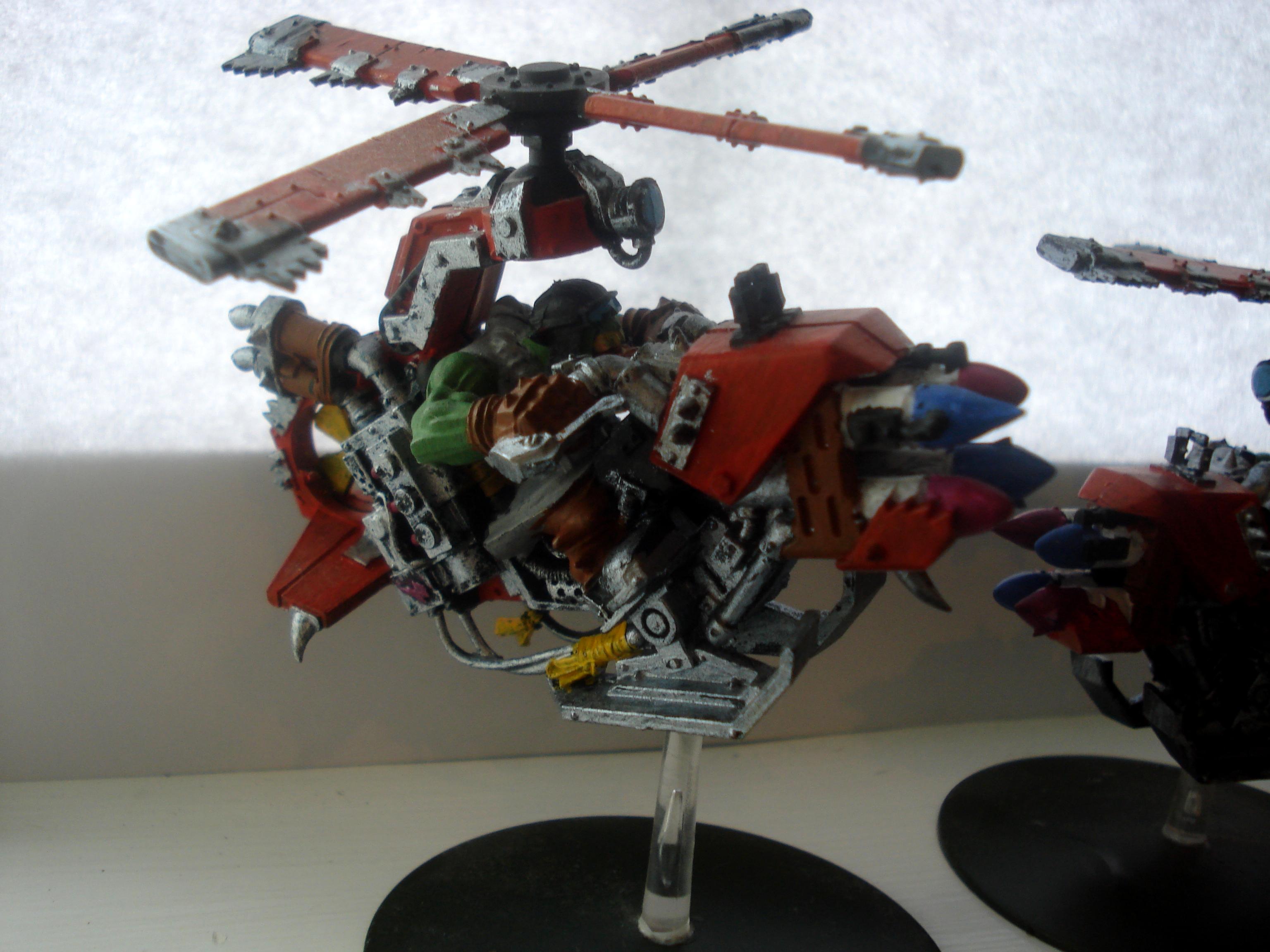 Ork Deffcopta, Ork Helicopter, Orks