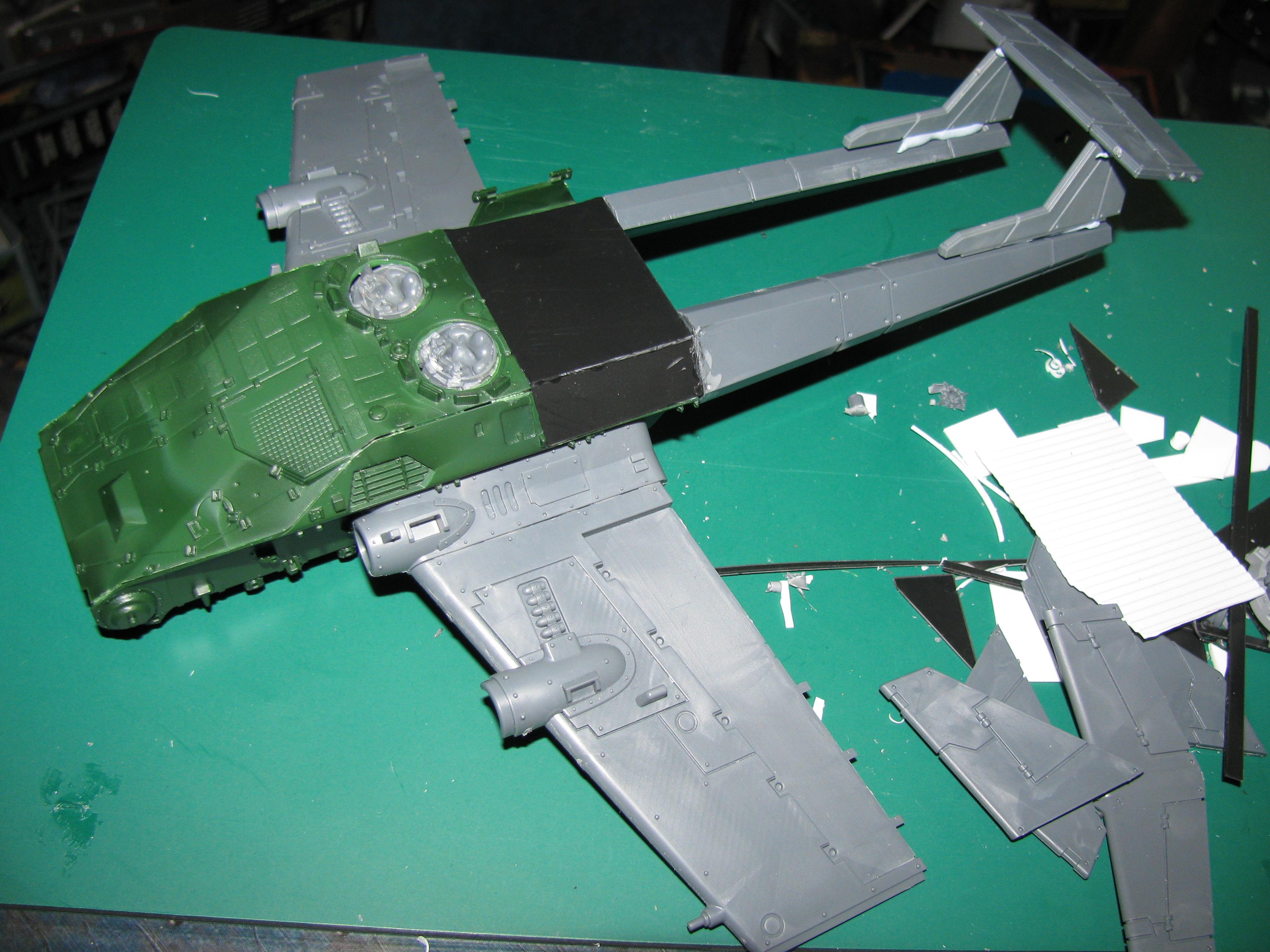 Conversion, Cyborks, Flyer, Orks