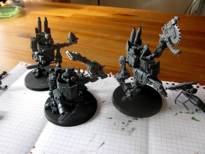 Conversion, Penitent Engine Sentinel Conversions Imperial Guard Sisters Of Battle, Penitent Sentinels, Silly