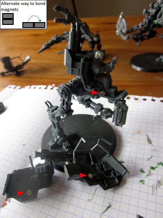 How To Make, Magnet, Penitent Engine, Penitent Engine Sentinel Conversions Imperial Guard Sisters Of Battle, Sentinel