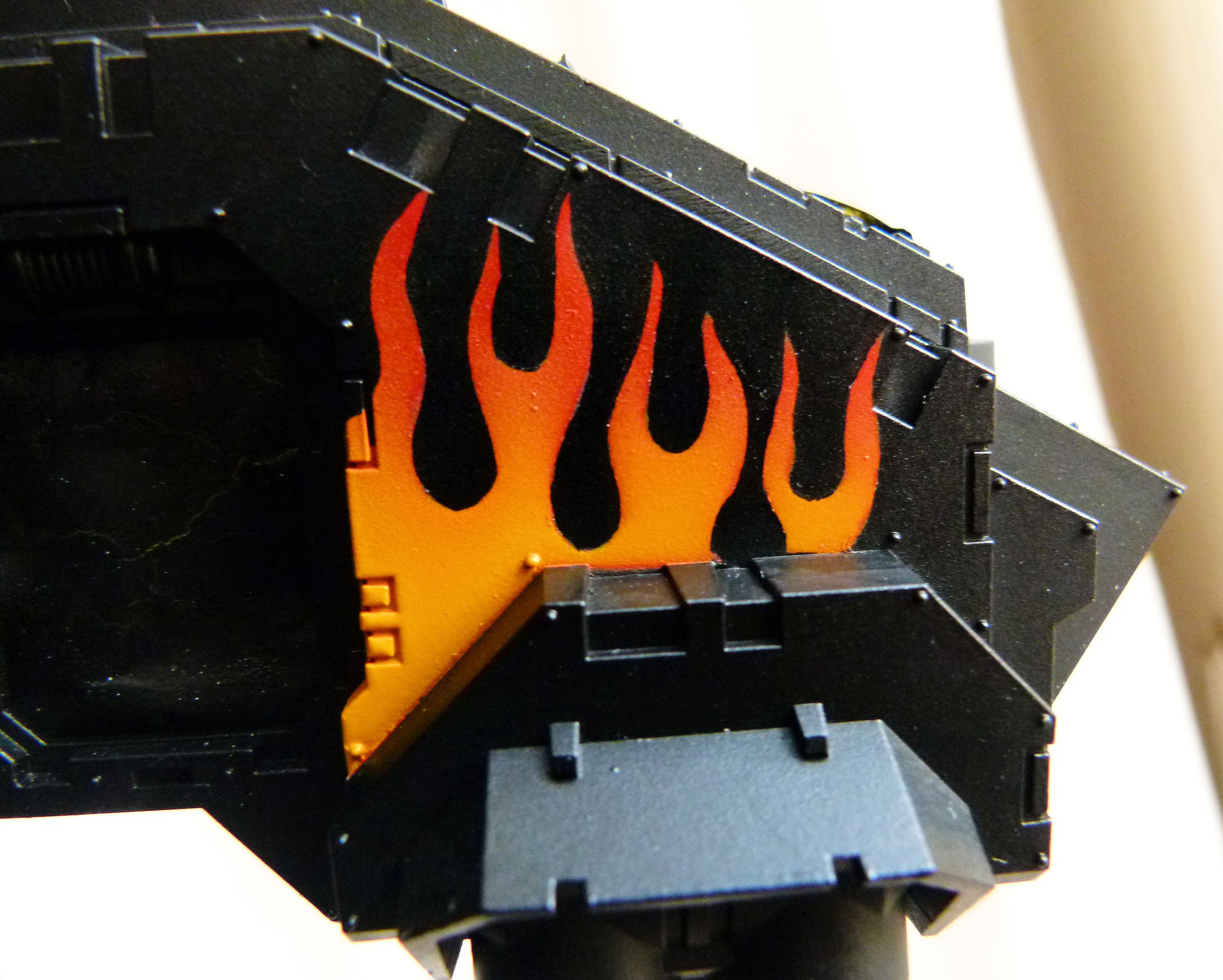 Extended Storm Raven 2 WIP Flame finished front
