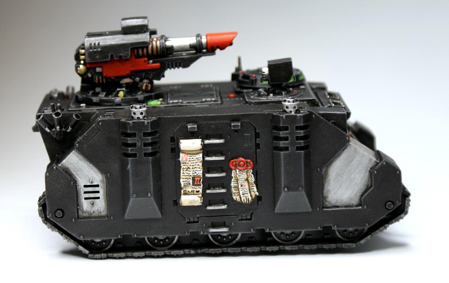 Custom Iconography, Doom Eagles, Razorback, Space Marines