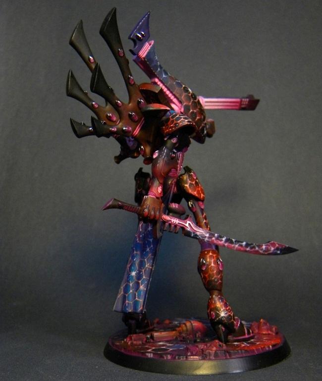Eldar, Painted, Walker, Warhammer 40,000, Wraithlord