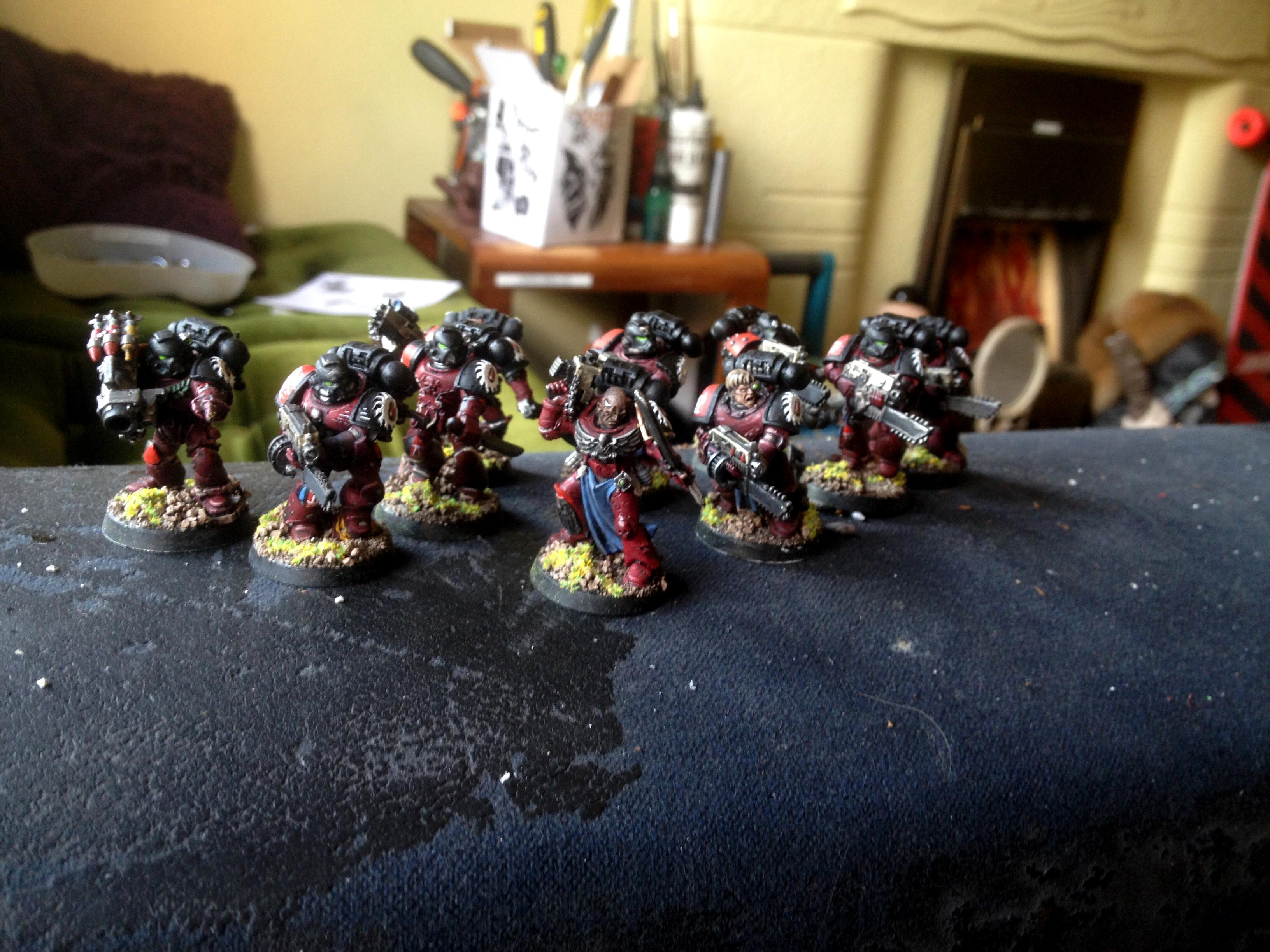 4th Company, Blood Angels, Flesh Tearers, Space Marines, Work In Progress