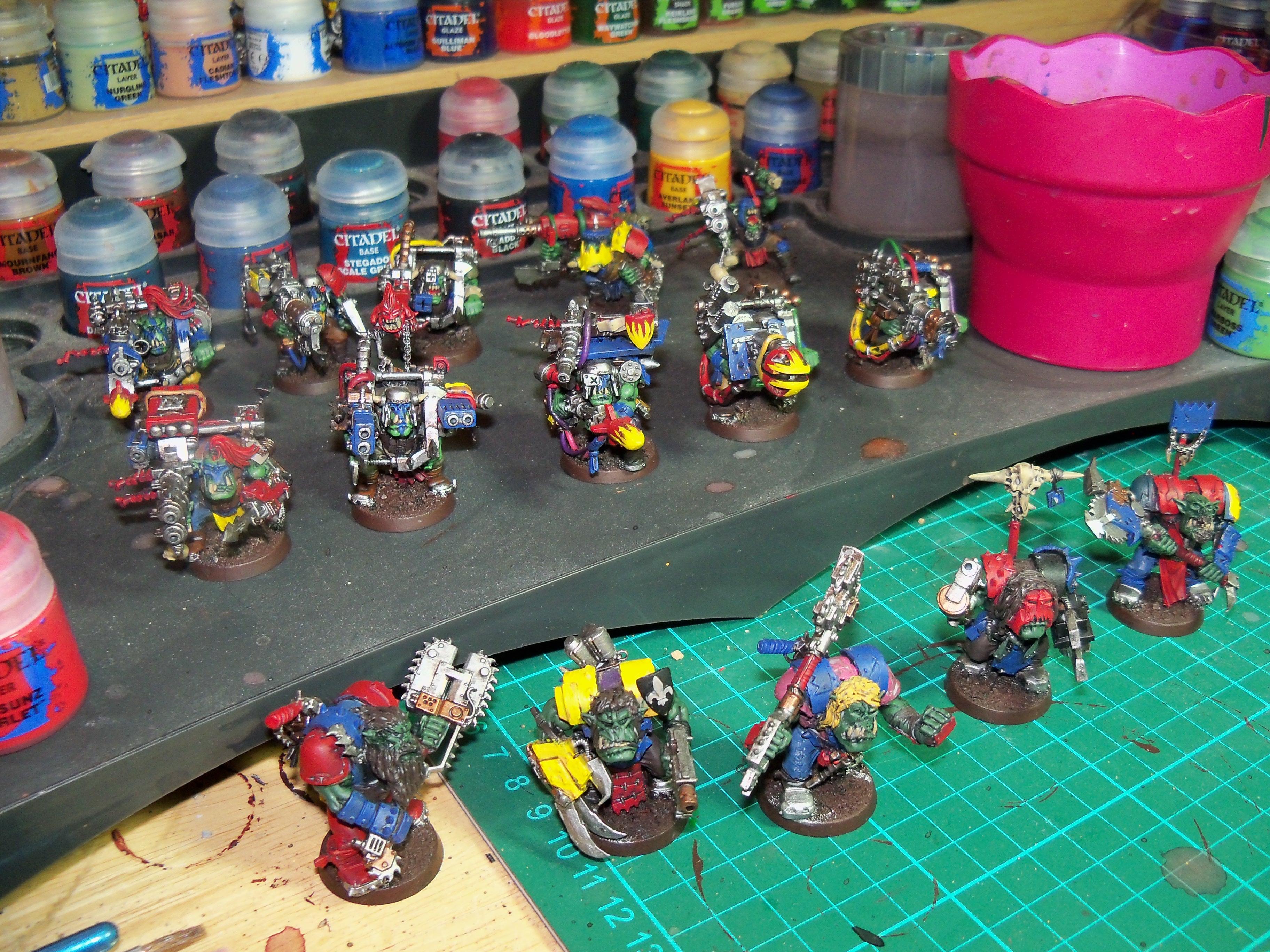 WIP - Ork Lootas &amp; Nobz
