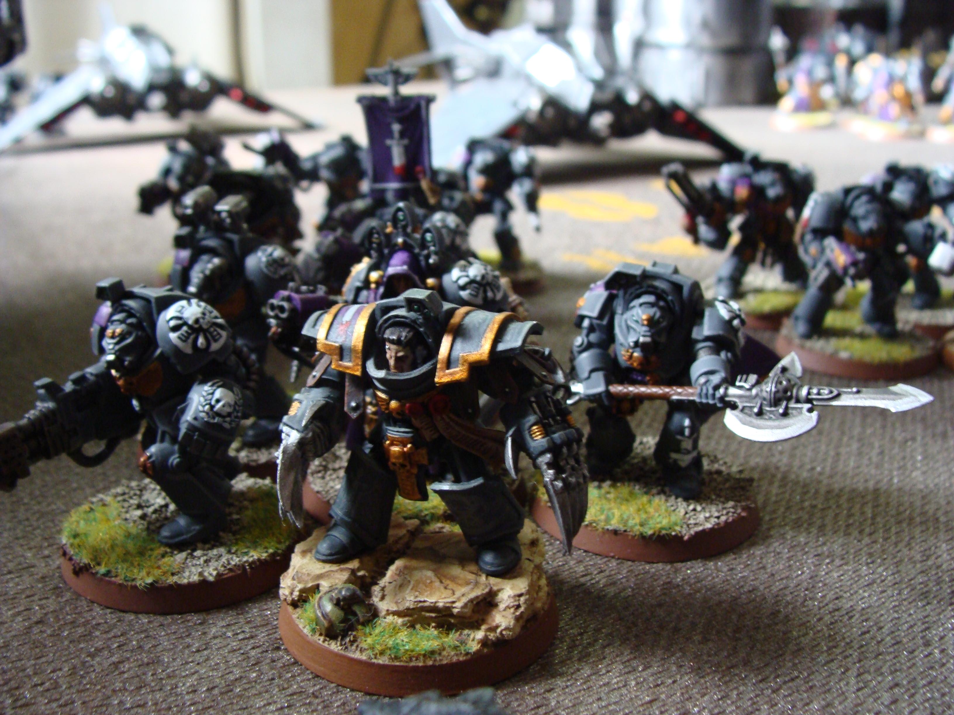 Battle, Battle Report, Chaos, Daemons, Deathwing, Nurgle, Orks, Raven Guard, Report, Space Marines, Thousand Sons, Tzeentch