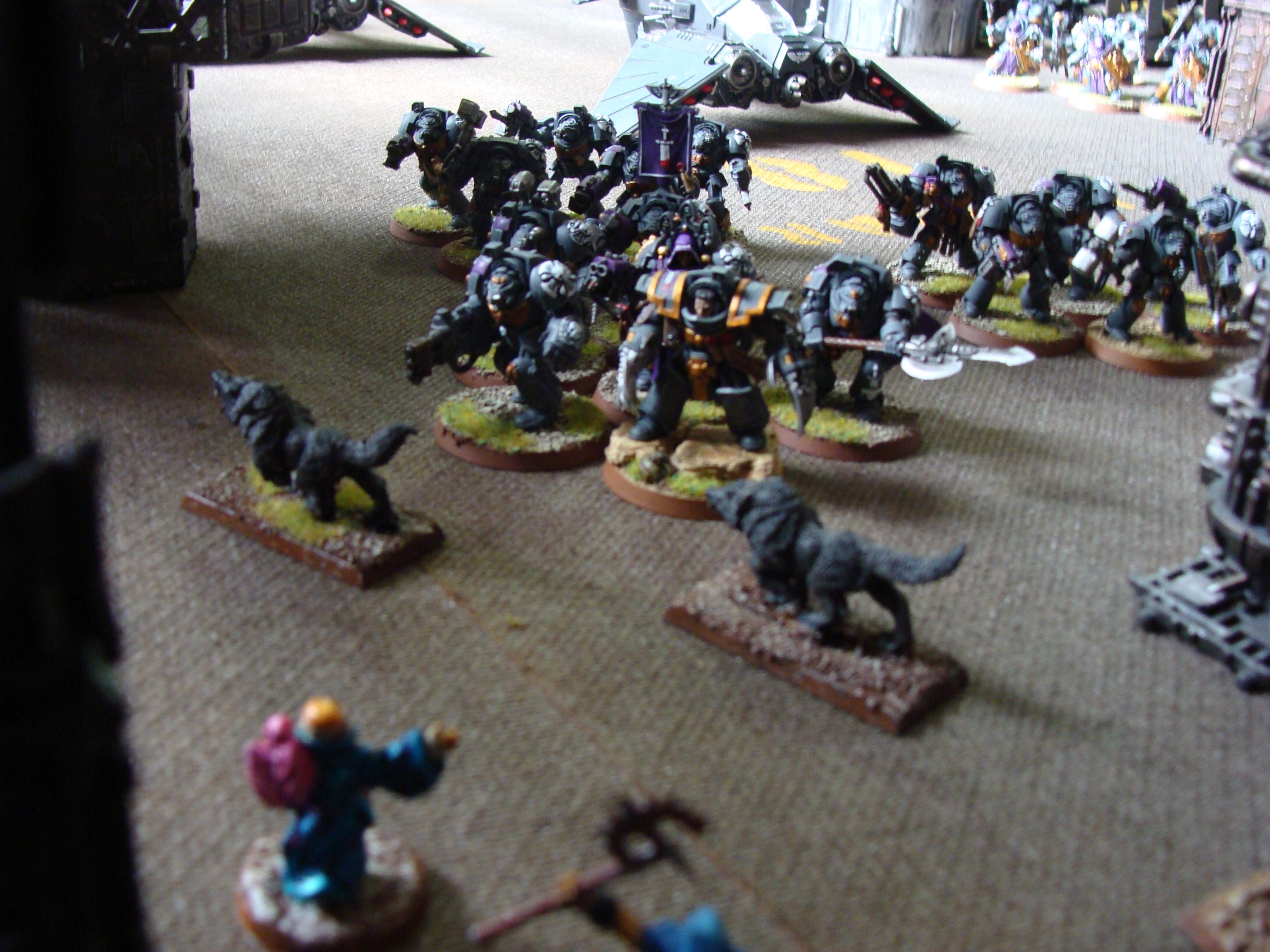 Battle, Battle Report, Chaos, Daemons, Deathwing, Nurgle, Orks, Raven Guard, Report, Space Marines, Thousand Sons, Tzeentch