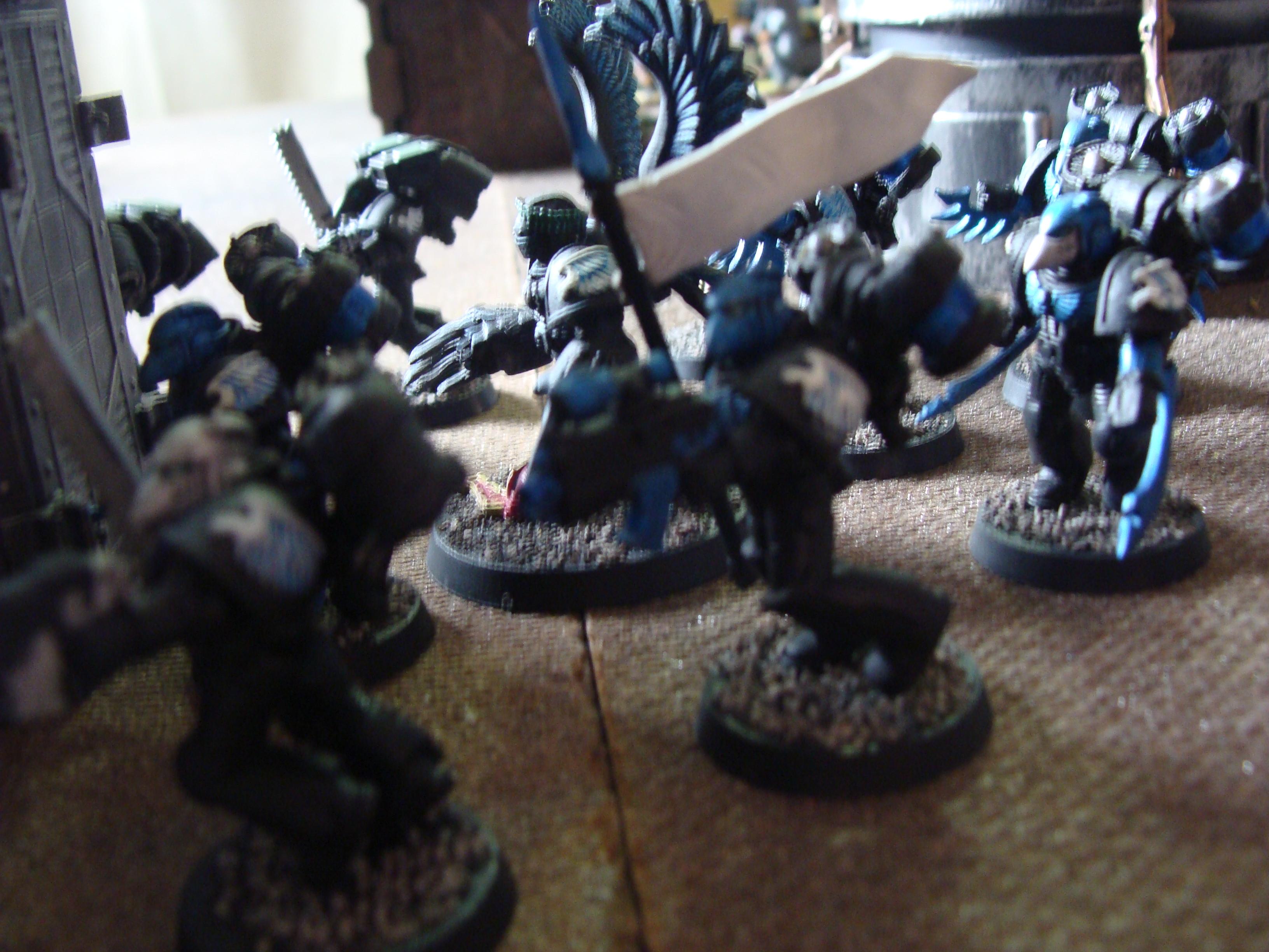 Battle, Battle Report, Chaos, Daemons, Deathwing, Nurgle, Orks, Raven Guard, Report, Space Marines, Thousand Sons, Tzeentch