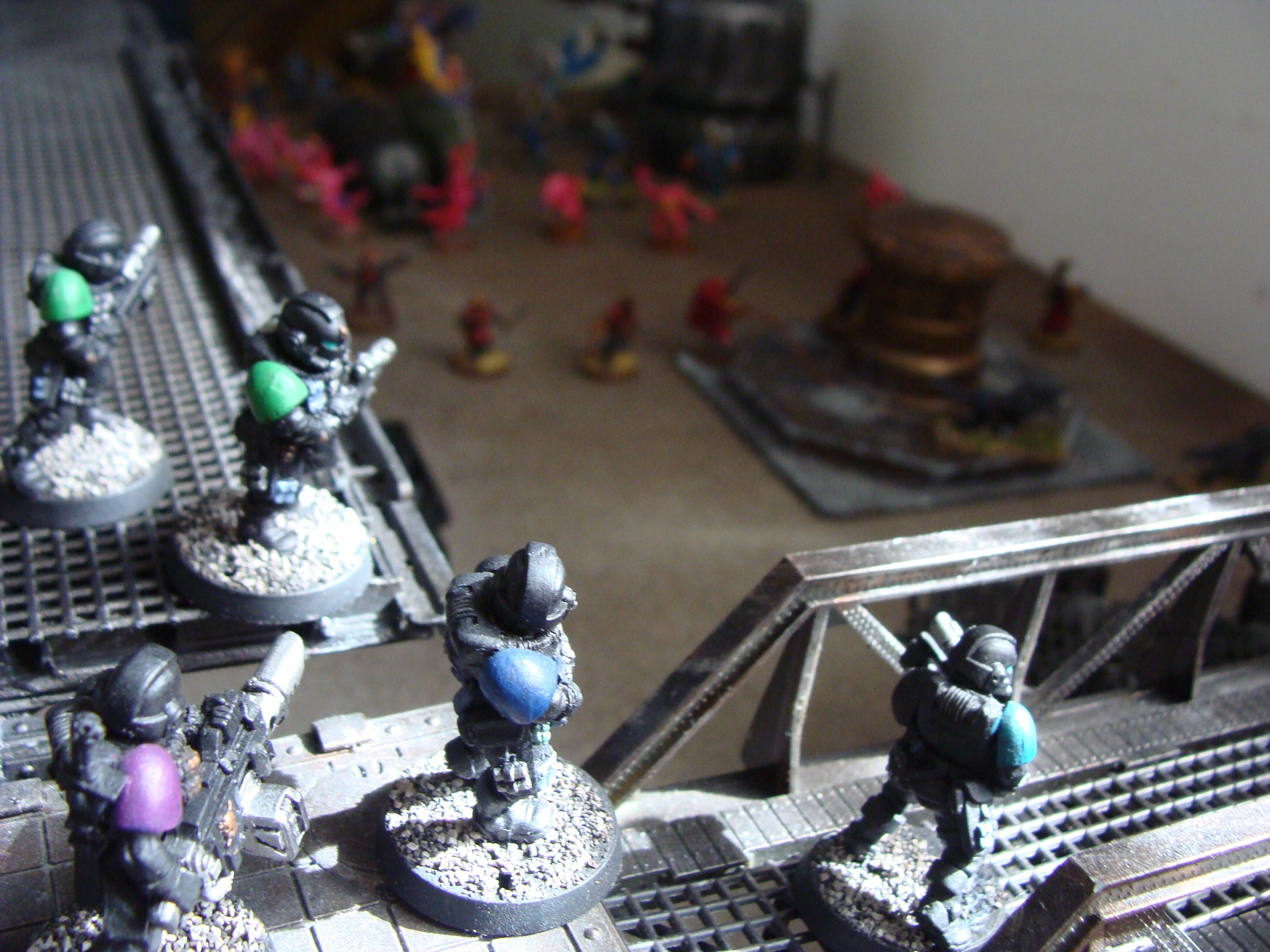 Battle, Battle Report, Chaos, Daemons, Deathwing, Nurgle, Orks, Raven Guard, Report, Space Marines, Thousand Sons, Tzeentch