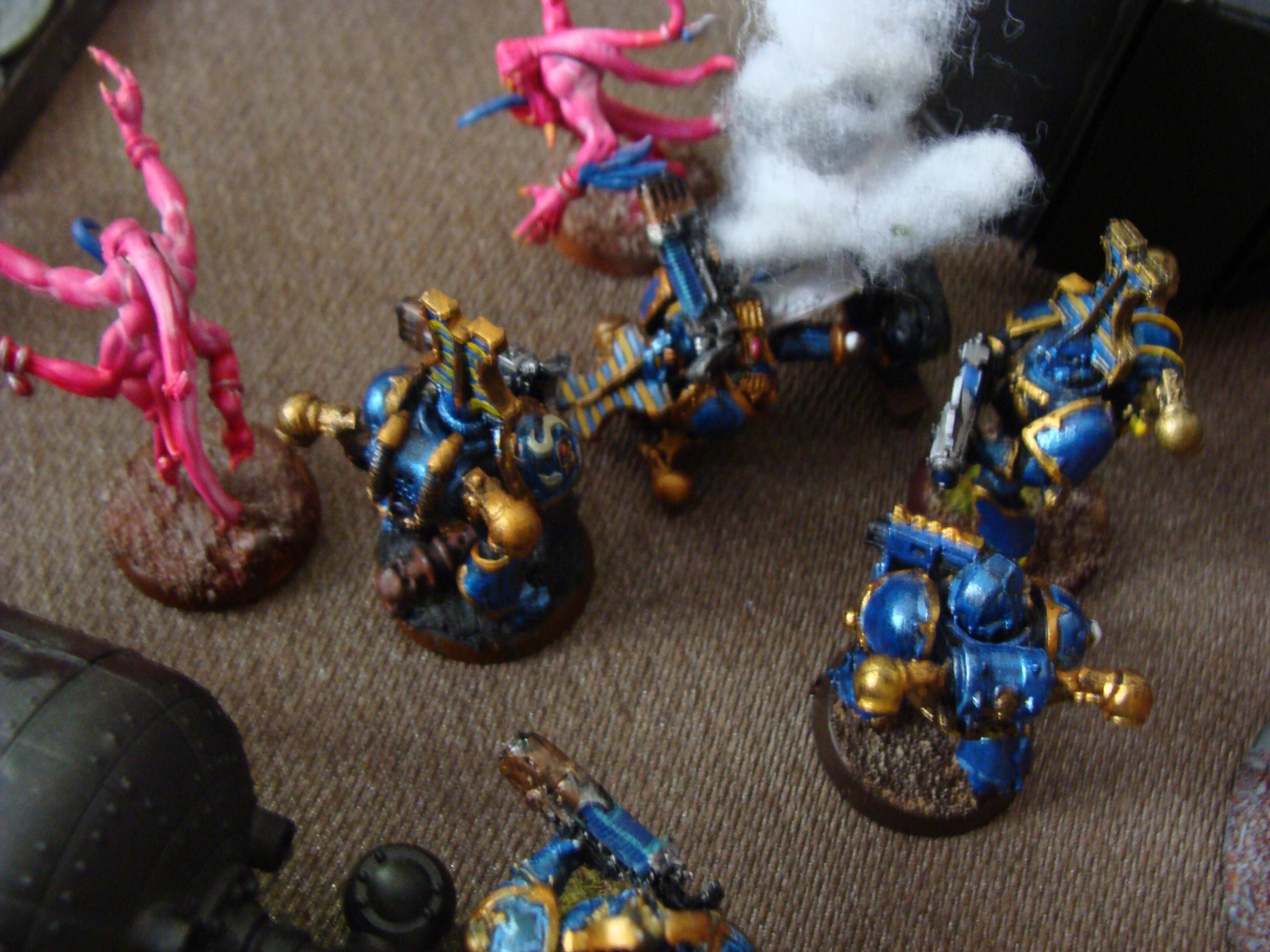 Battle, Battle Report, Chaos, Daemons, Deathwing, Nurgle, Orks, Raven Guard, Report, Space Marines, Thousand Sons, Tzeentch