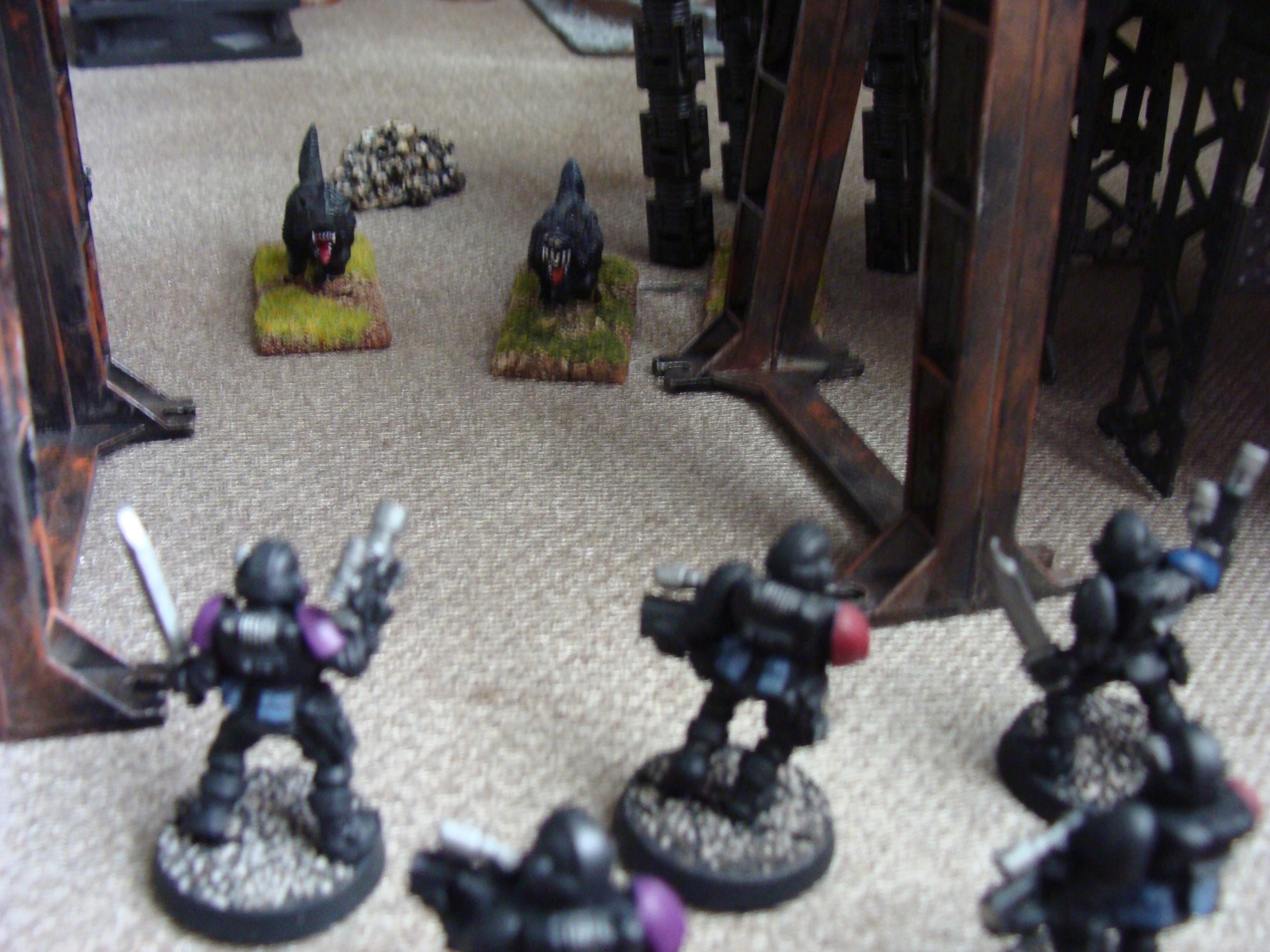 Battle, Battle Report, Chaos, Daemons, Deathwing, Nurgle, Orks, Raven Guard, Report, Space Marines, Thousand Sons, Tzeentch