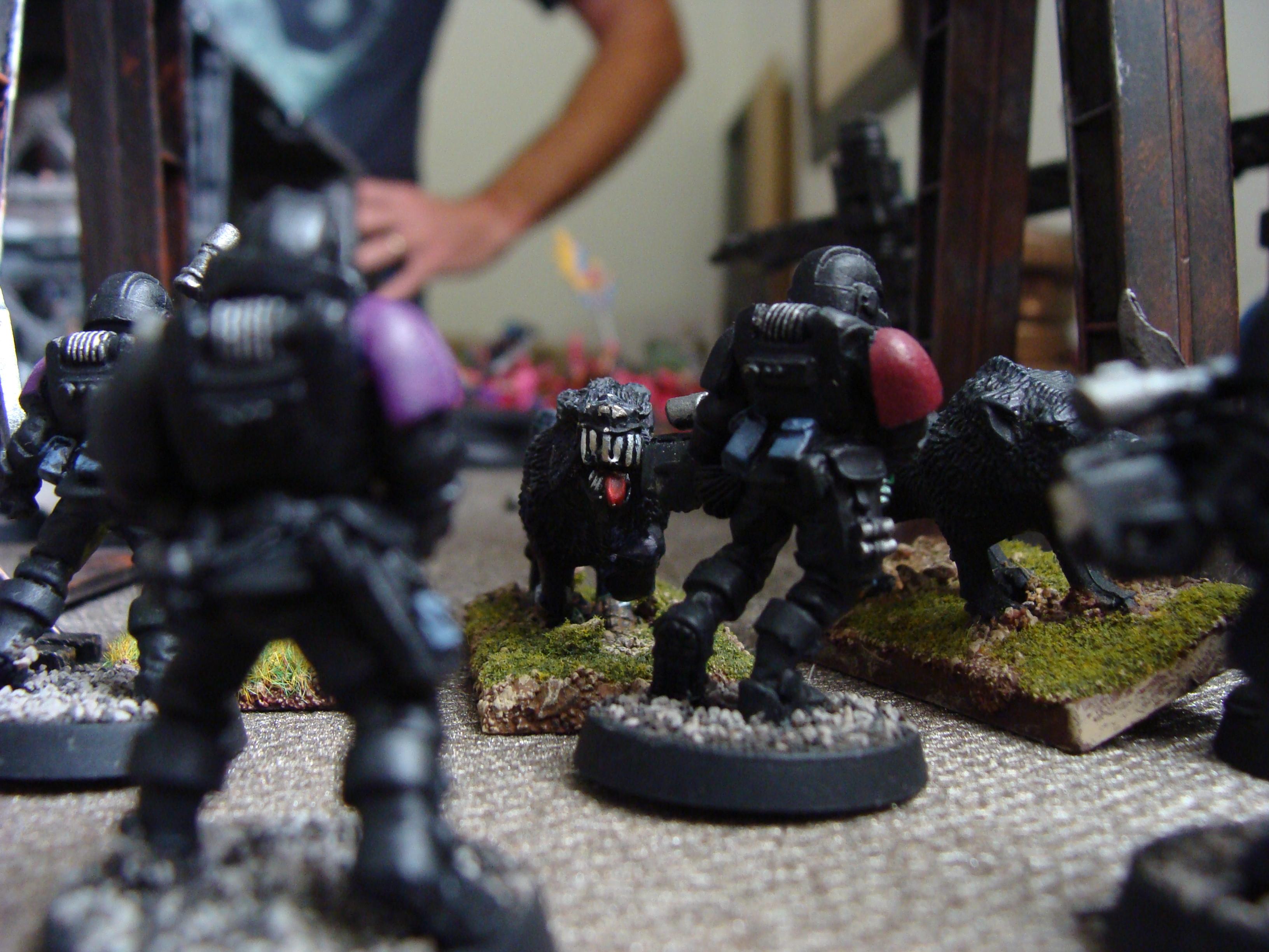 Battle, Battle Report, Chaos, Daemons, Deathwing, Nurgle, Orks, Raven Guard, Report, Space Marines, Thousand Sons, Tzeentch