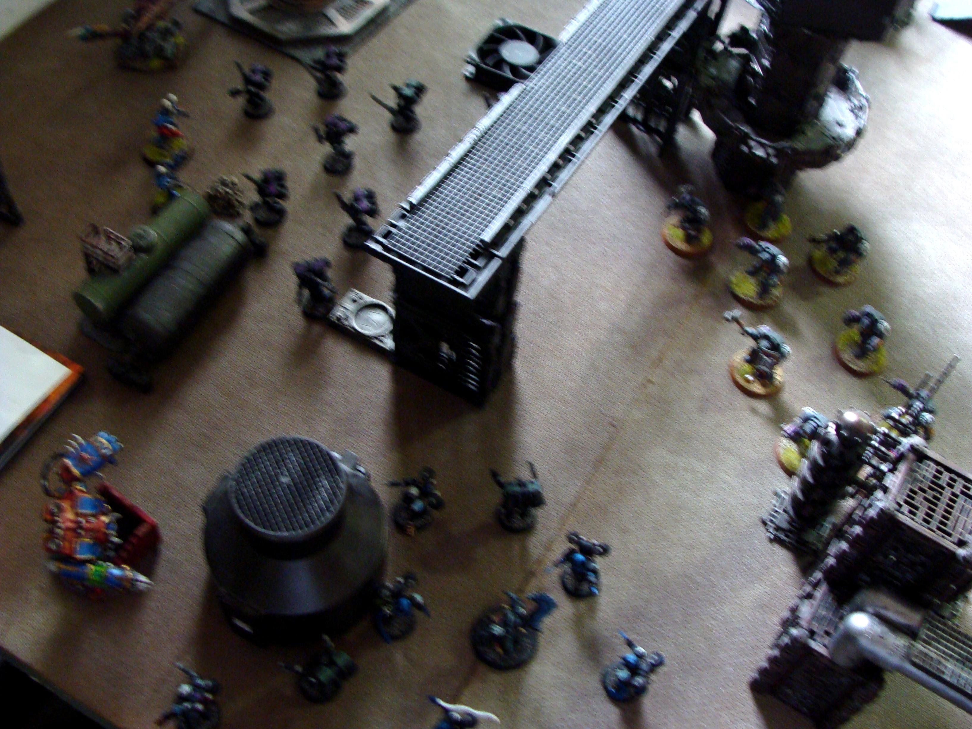 Battle, Battle Report, Chaos, Daemons, Deathwing, Nurgle, Orks, Raven Guard, Report, Space Marines, Thousand Sons, Tzeentch