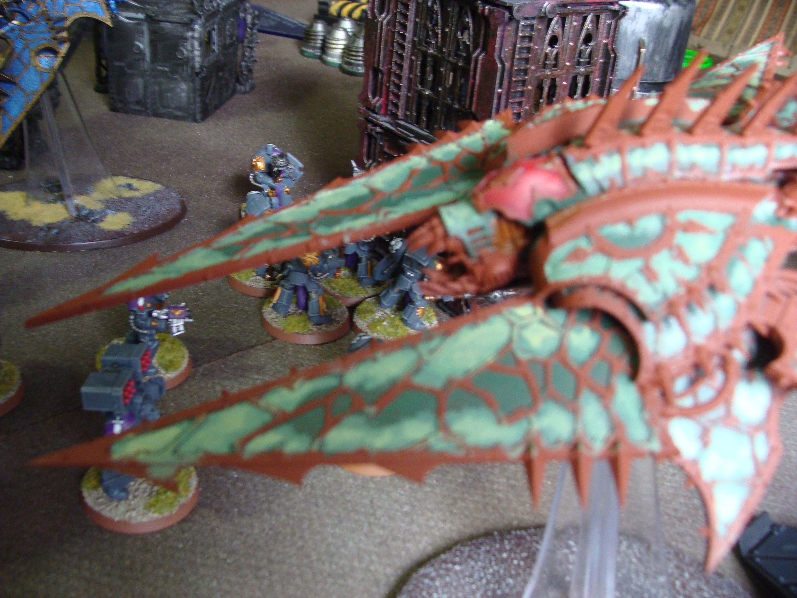 Battle, Battle Report, Chaos, Daemons, Deathwing, Nurgle, Orks, Raven Guard, Report, Space Marines, Thousand Sons, Tzeentch