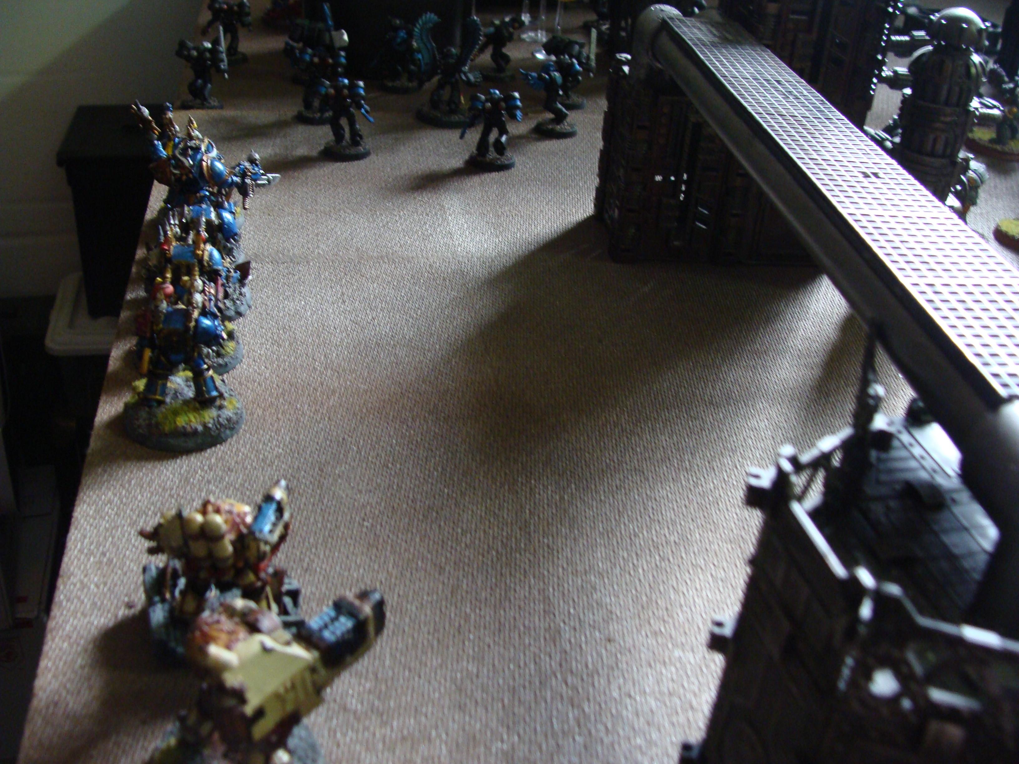 Battle, Battle Report, Chaos, Daemons, Deathwing, Nurgle, Orks, Raven Guard, Report, Space Marines, Thousand Sons, Tzeentch