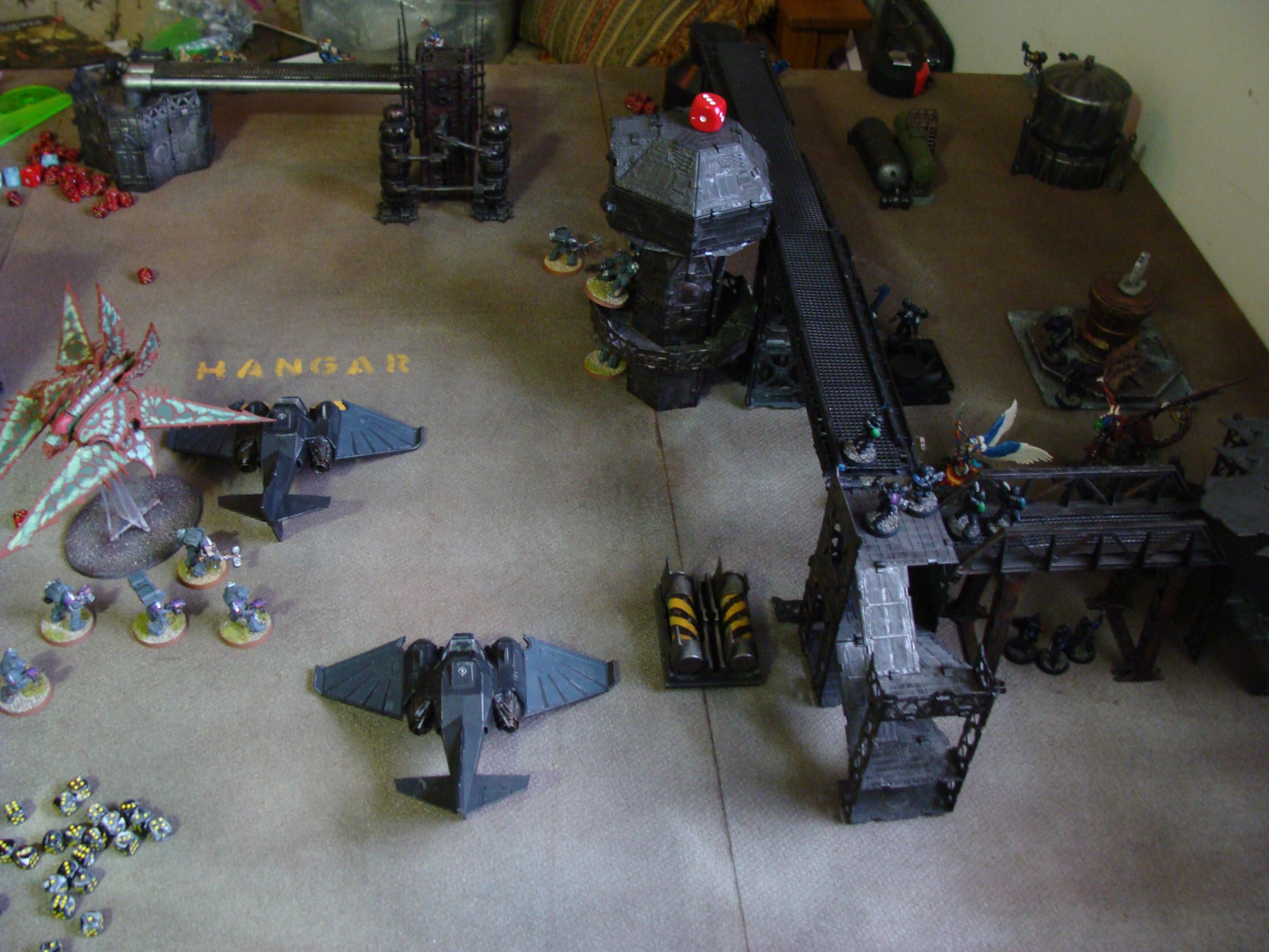 Battle, Battle Report, Chaos, Daemons, Deathwing, Nurgle, Orks, Raven Guard, Report, Space Marines, Thousand Sons, Tzeentch