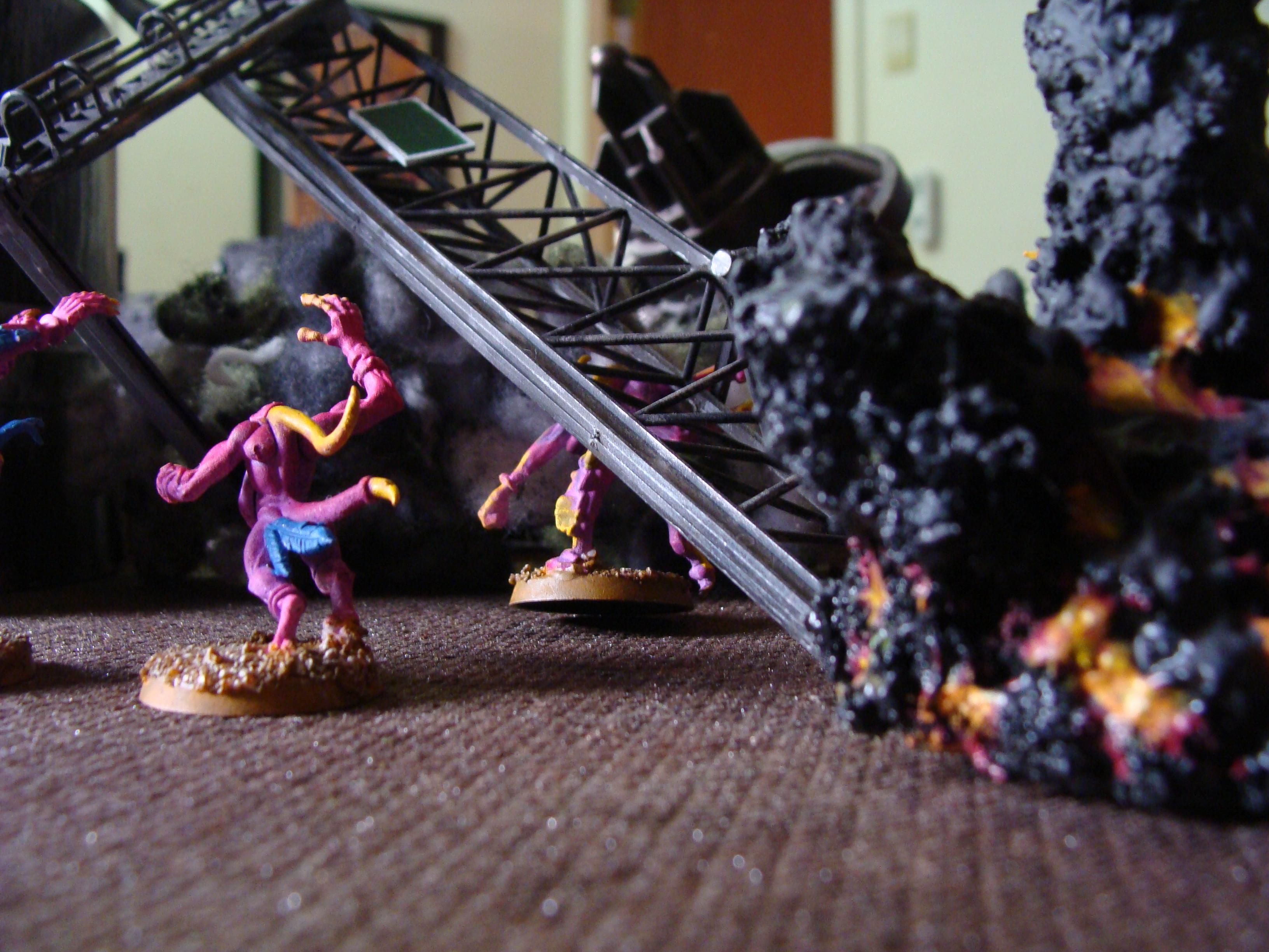 Battle, Battle Report, Chaos, Daemons, Deathwing, Nurgle, Orks, Raven Guard, Report, Space Marines, Thousand Sons, Tzeentch