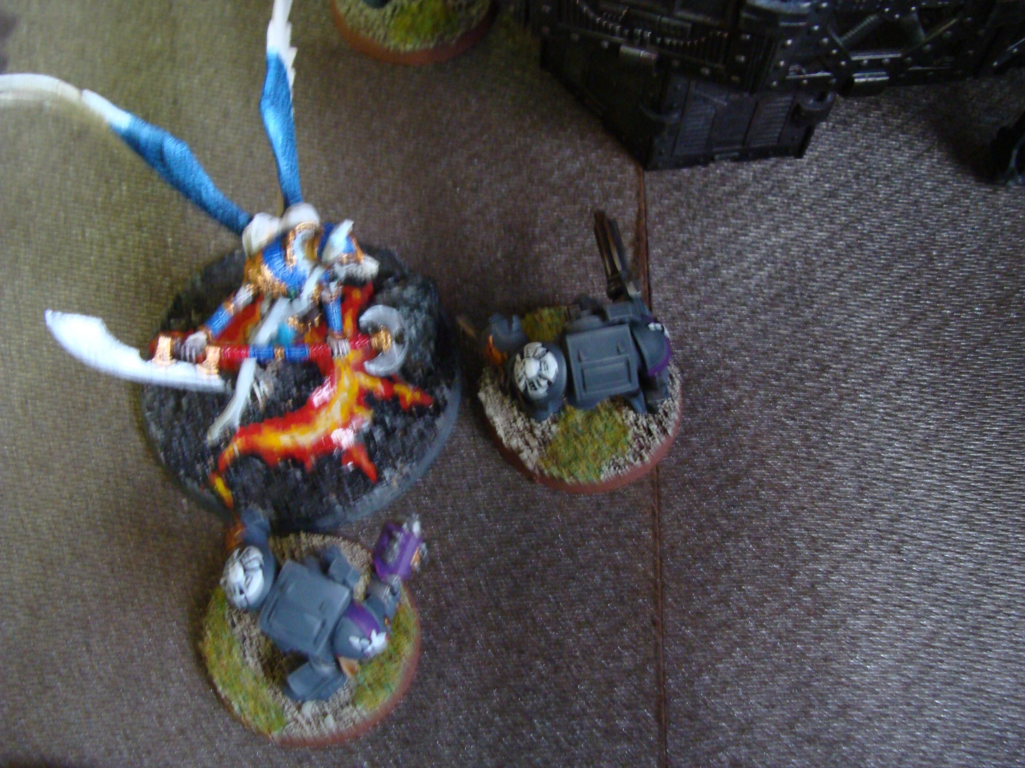 Battle, Battle Report, Chaos, Daemons, Deathwing, Nurgle, Orks, Raven Guard, Report, Space Marines, Thousand Sons, Tzeentch