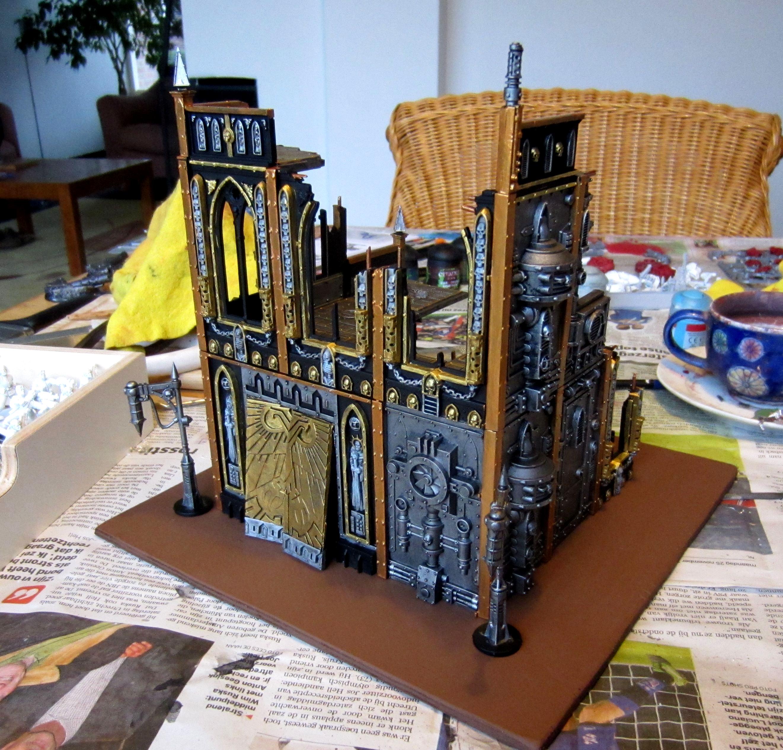 Games Workshop, Imperial Sector, Ruin, Terrain, Work In Progress