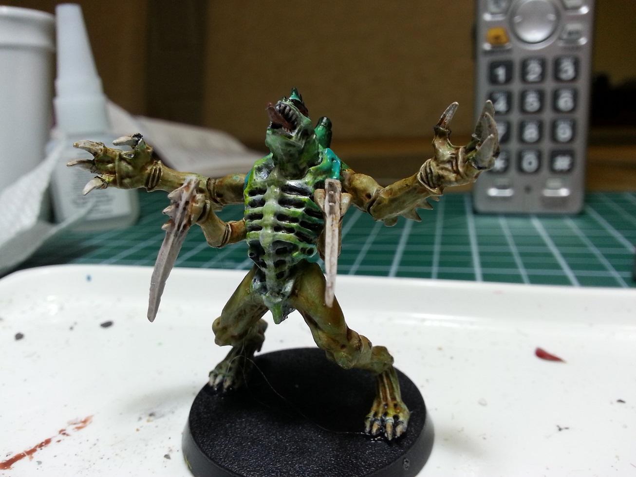 Broodlord, Tyranids, Work In Progress