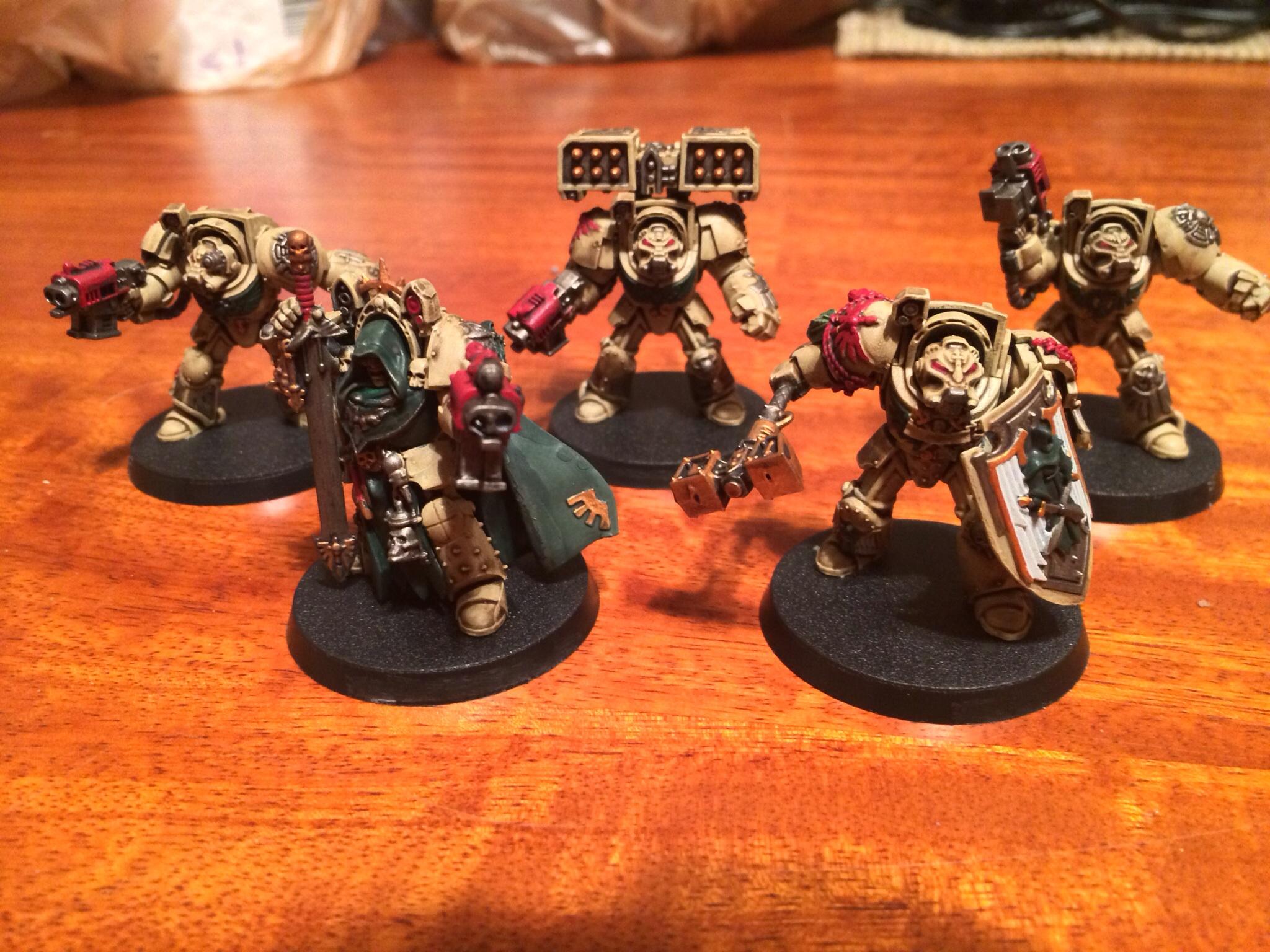 Dark Angels, Space Marines, Terminator Armor