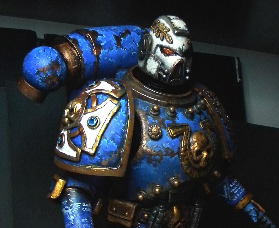 Space Marine Ultramarine Battle Damage, This Guy Rules