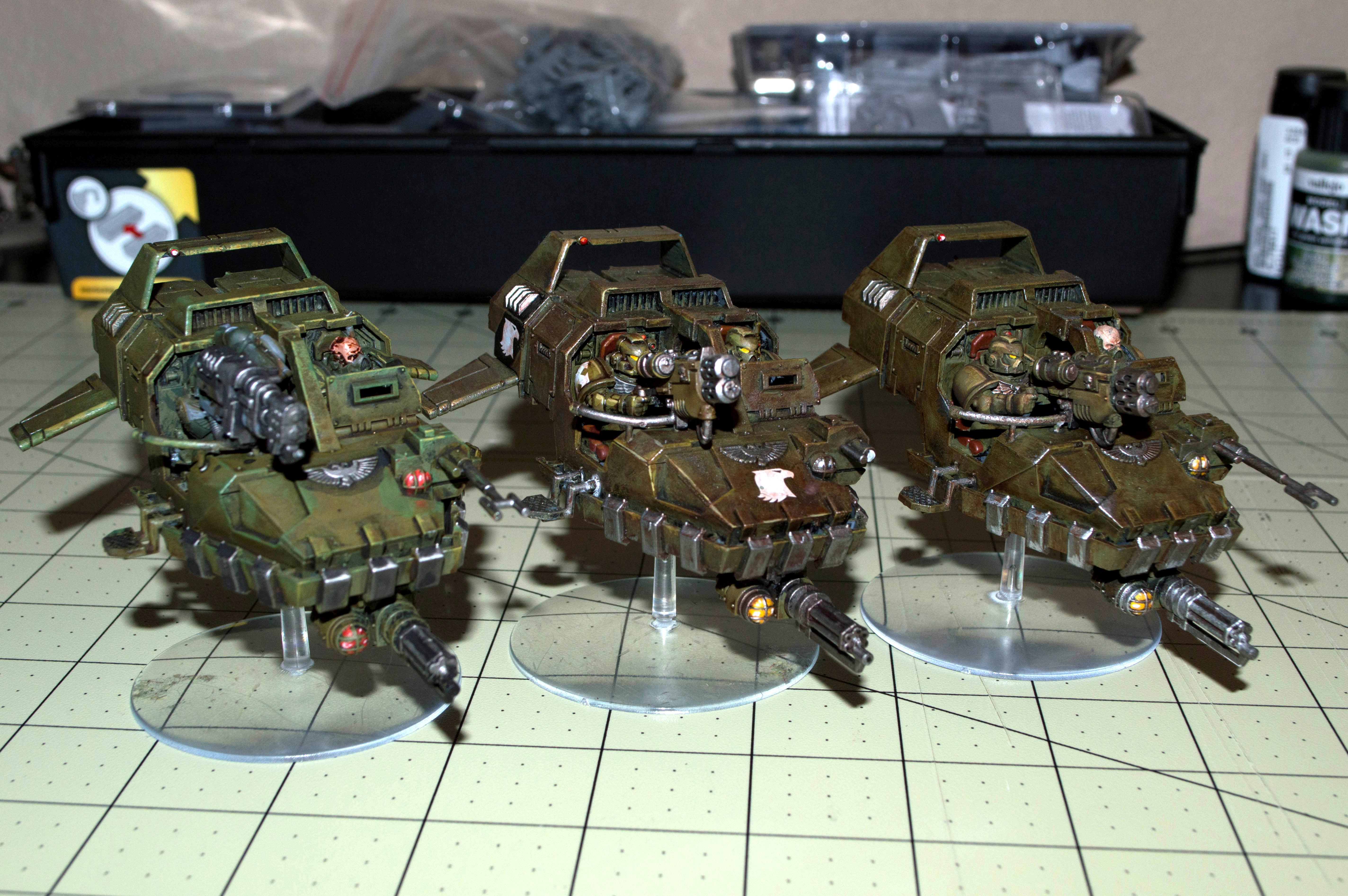 x3 Land Speeders