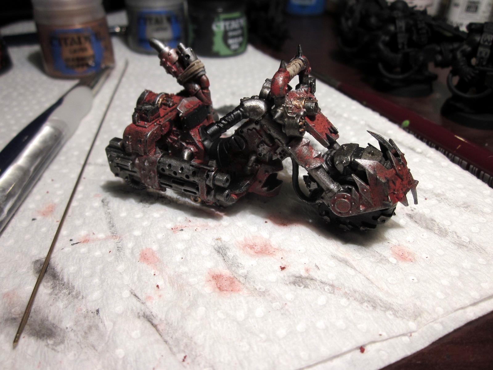 Orks, Warbike, Warhammer 40,000