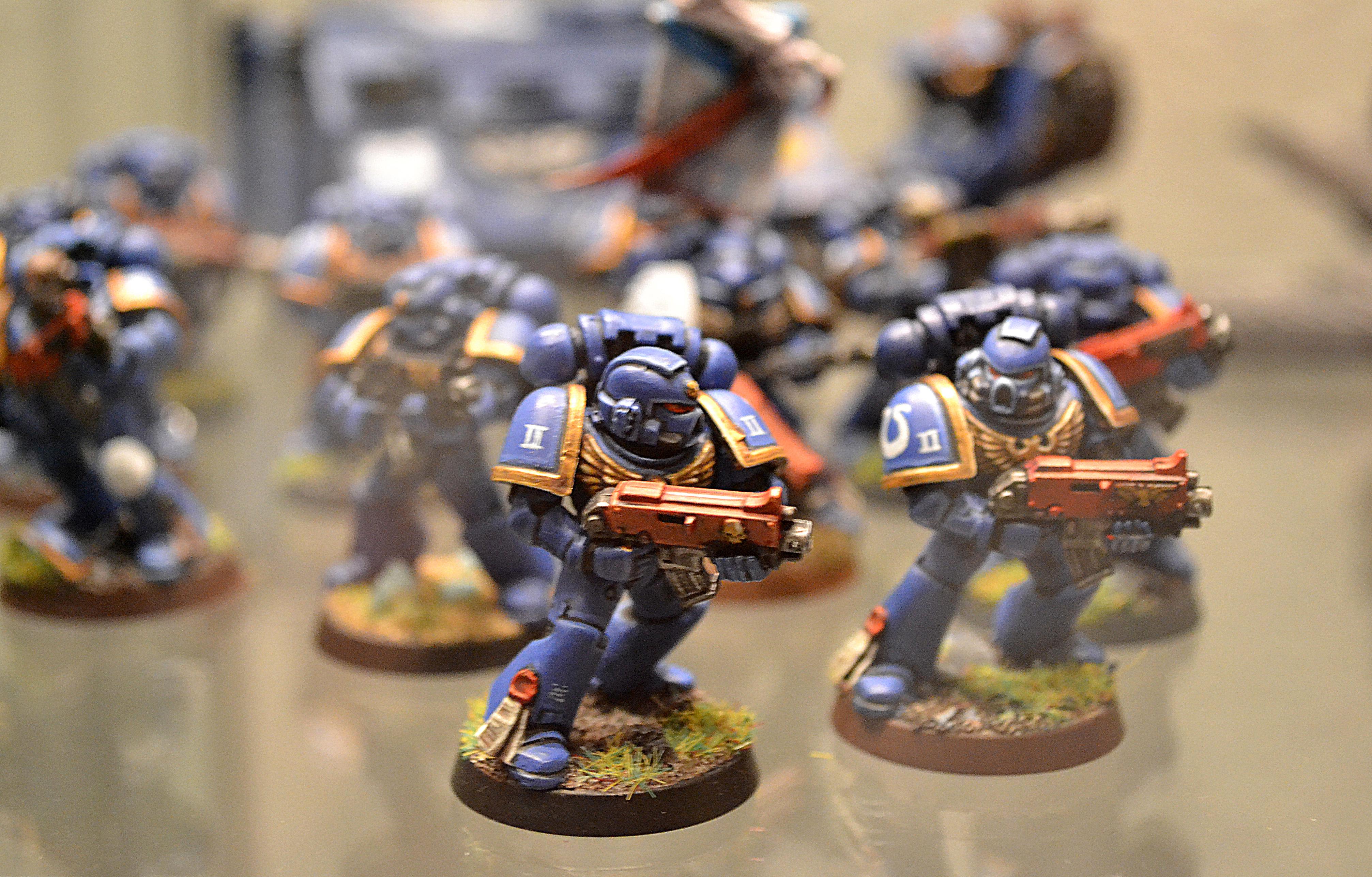 Tactical Marines - In my display cabinet