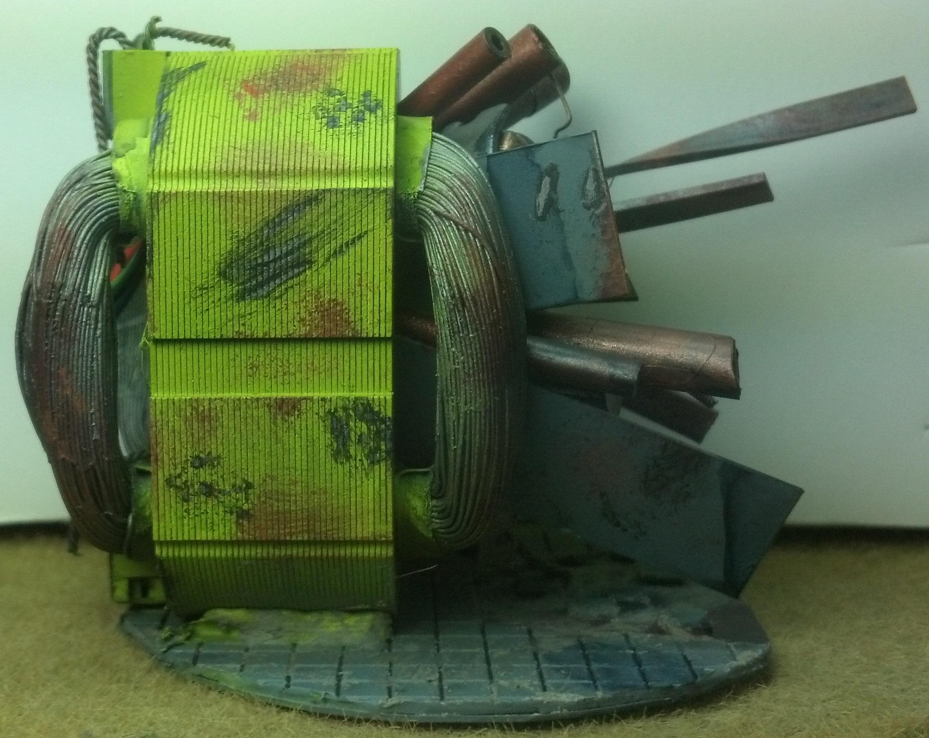 Chipping, Junk, Oil, Pile, Portal, Rust, Scratches, Terrain, Weathering Pigment