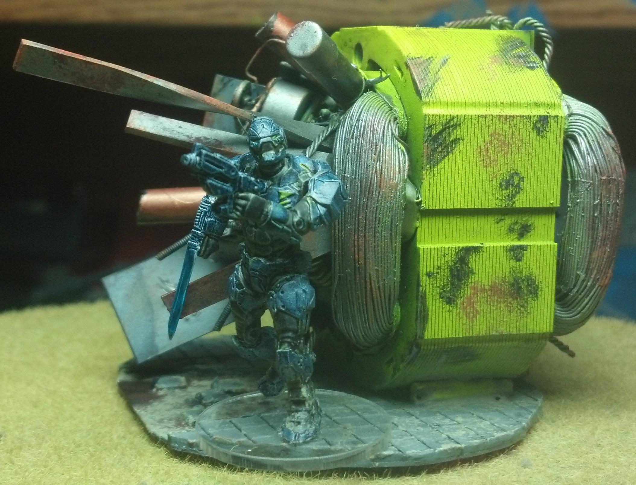 Chipping, Junk, Oil, Pile, Portal, Rust, Scratches, Terrain, Weathering Pigment