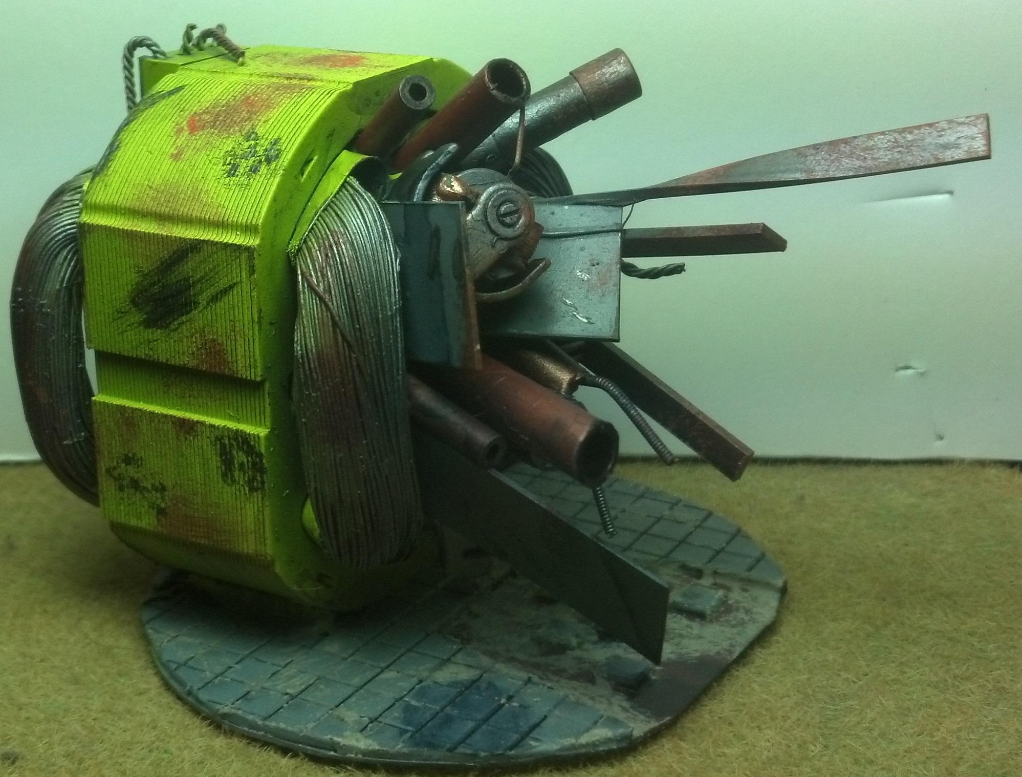 Chipping, Junk, Oil, Pile, Portal, Rust, Scratches, Terrain, Weathering Pigment