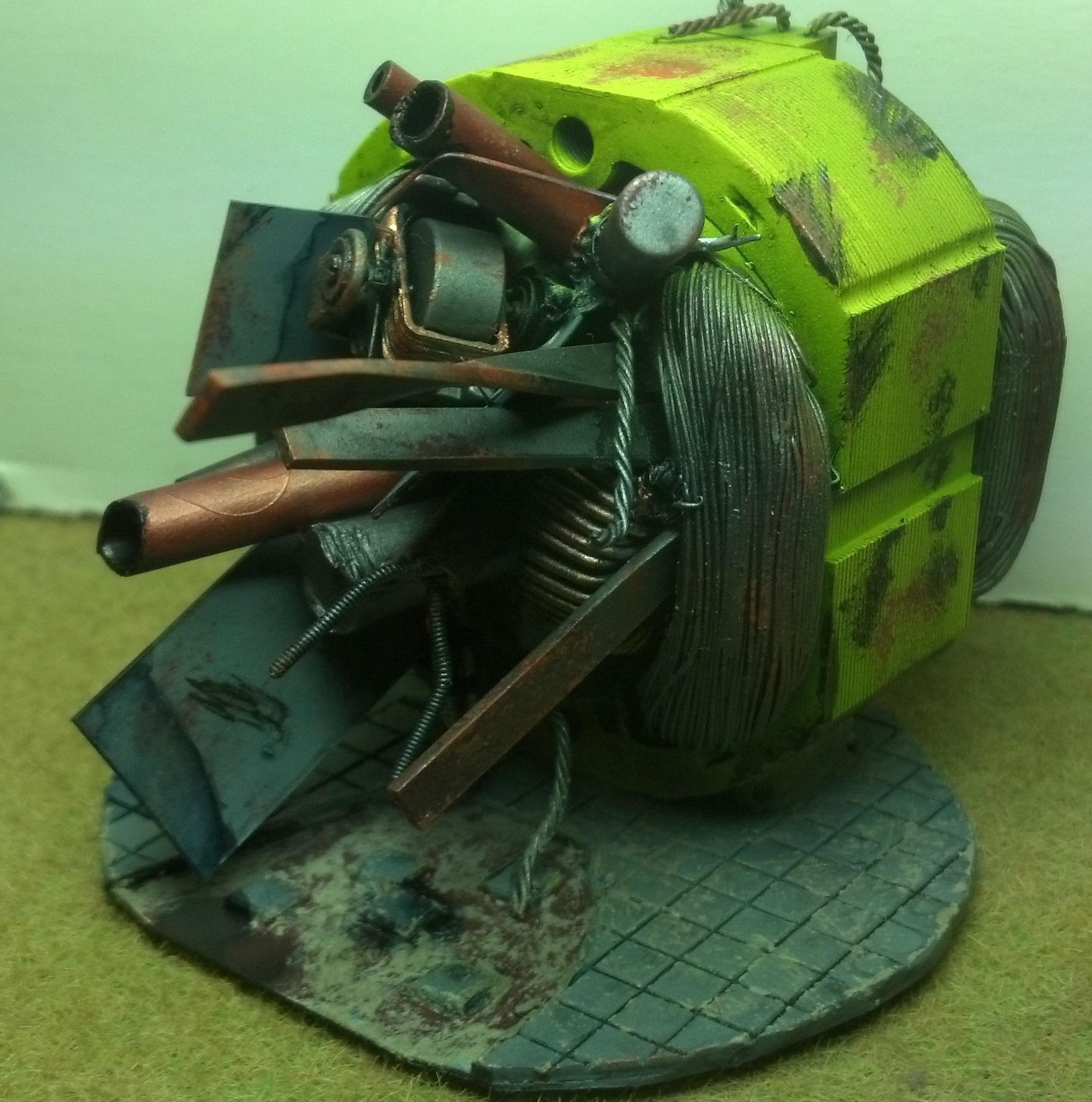 Chipping, Junk, Oil, Pile, Portal, Rust, Scratches, Terrain, Weathering Pigment