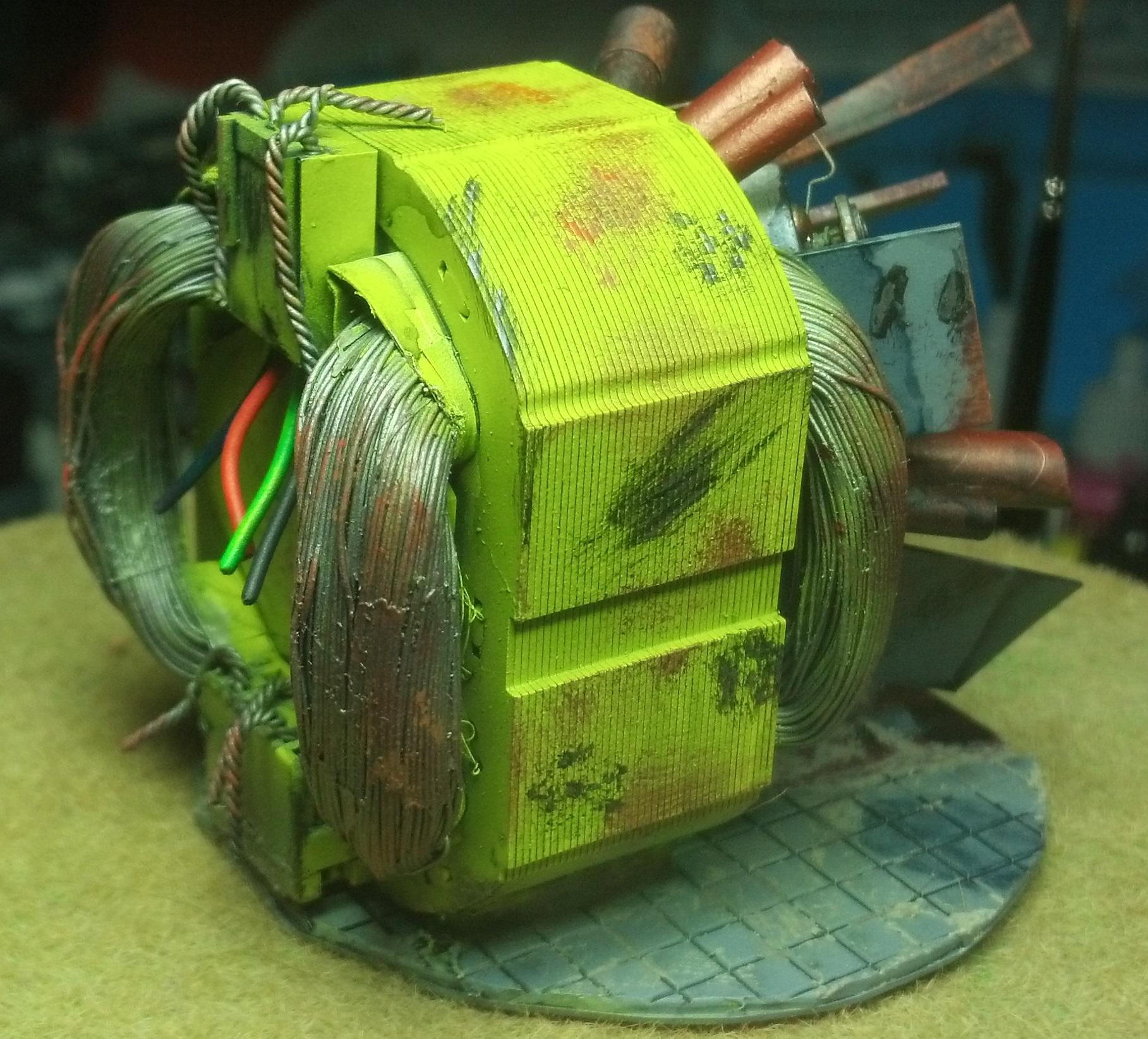 Chipping, Junk, Oil, Pile, Portal, Rust, Scratches, Terrain, Weathering Pigment