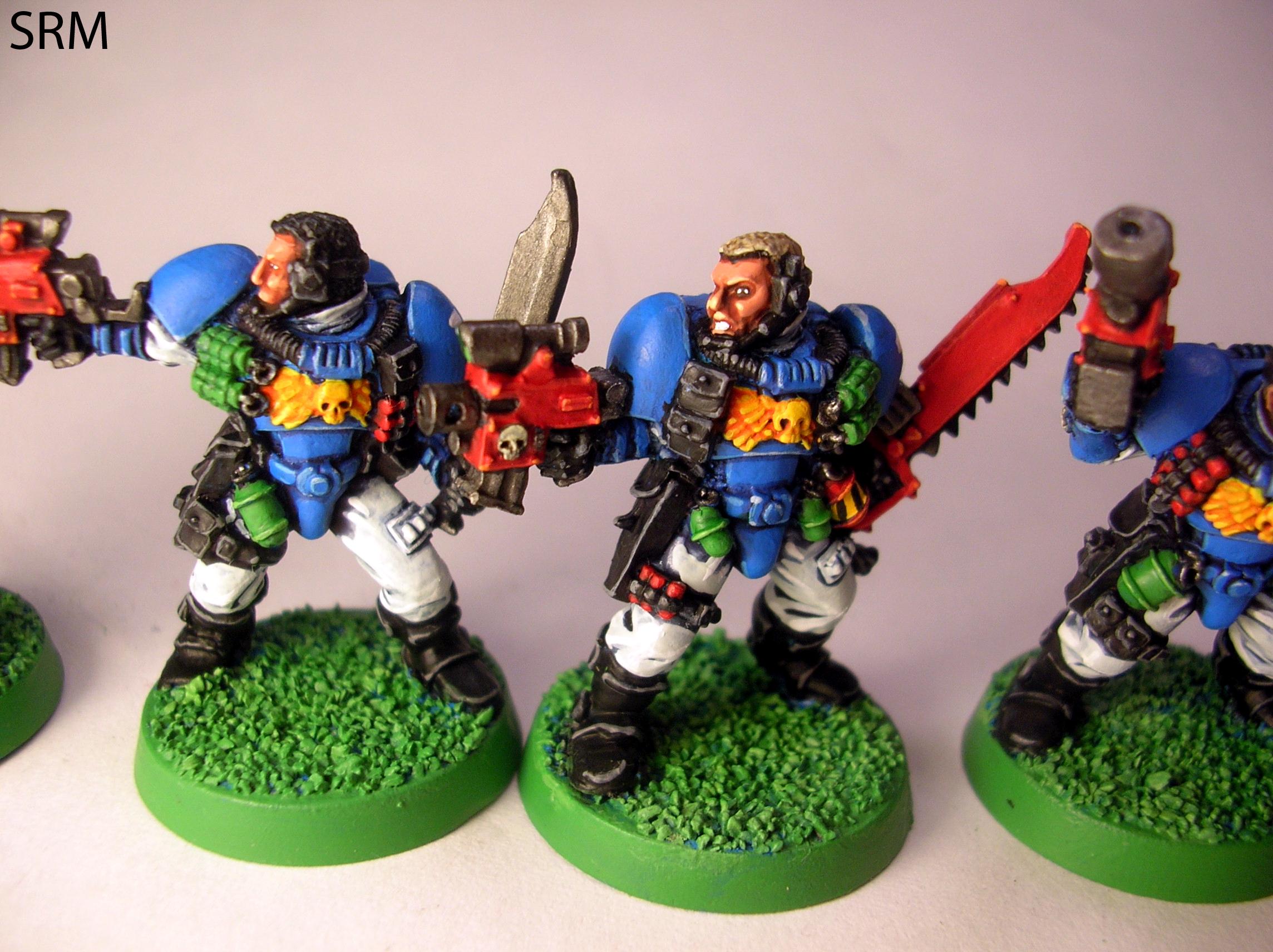 2nd Edition, Retro, Scouts, Space Marines, Ultramarines, Warhammer 40,000