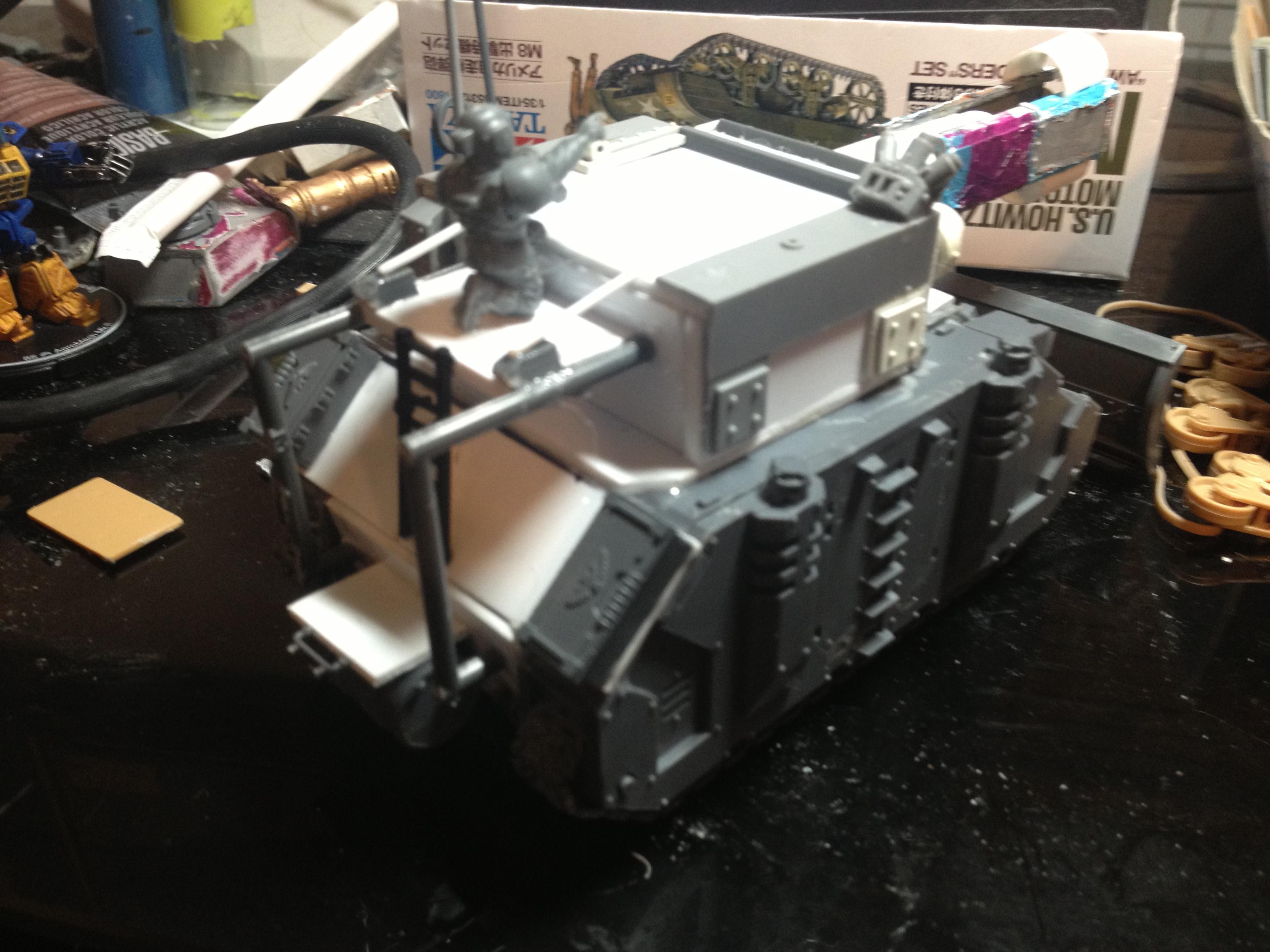 Anti Matter Pulse Cannon, WIP rear