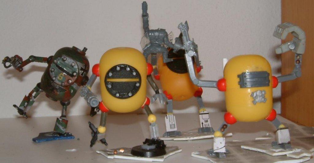 Bob, Bot, Ccdw, Conversion, Dreadnought, Fun, Humor, Imperial, Imps, Ogres, Ogryns, Plankton, Scratch, Scratch Build, Sponge, Trash