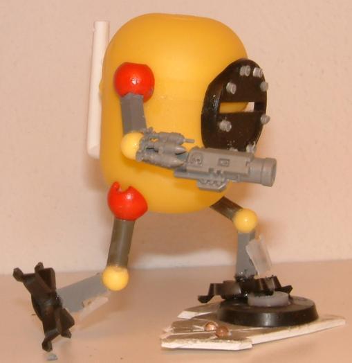Bob, Bot, Ccdw, Conversion, Dreadnought, Fun, Humor, Imperial, Imps, Ogres, Ogryns, Plankton, Scratch, Scratch Build, Sponge, Trash