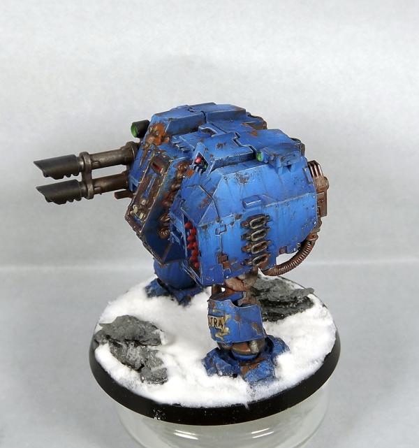 Hooy Nmm, Ultramarines Ultramarine Dreadnought Weathering