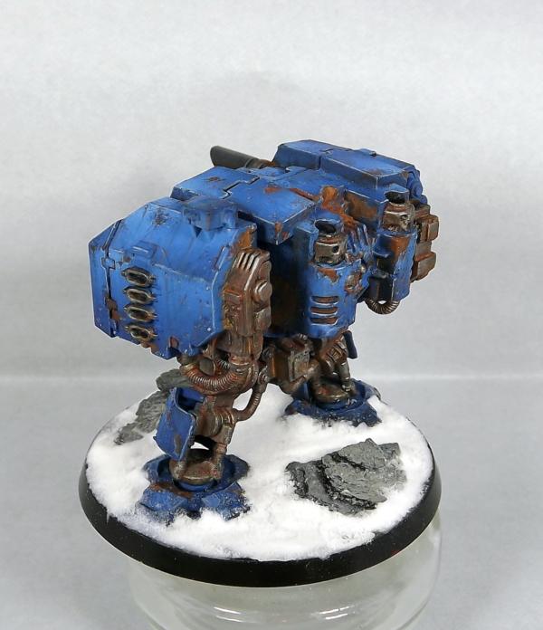 Hooy Nmm, Ultramarines Ultramarine Dreadnought Weathering