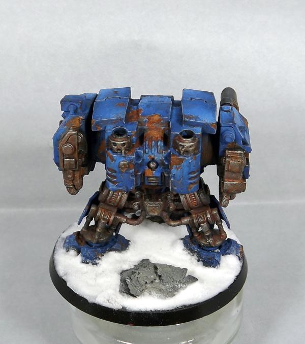 Hooy Nmm, Ultramarines Ultramarine Dreadnought Weathering