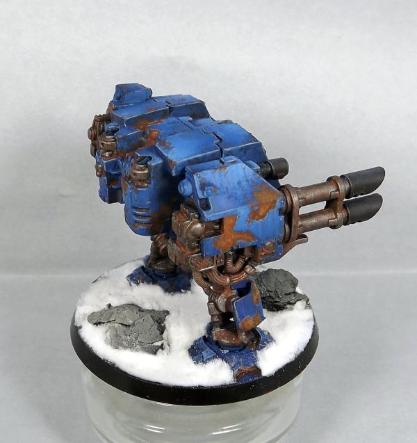 Hooy Nmm, Ultramarines Ultramarine Dreadnought Weathering
