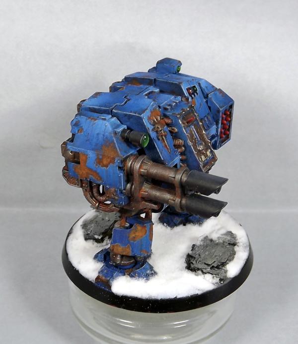 Hooy Nmm, Ultramarines Ultramarine Dreadnought Weathering