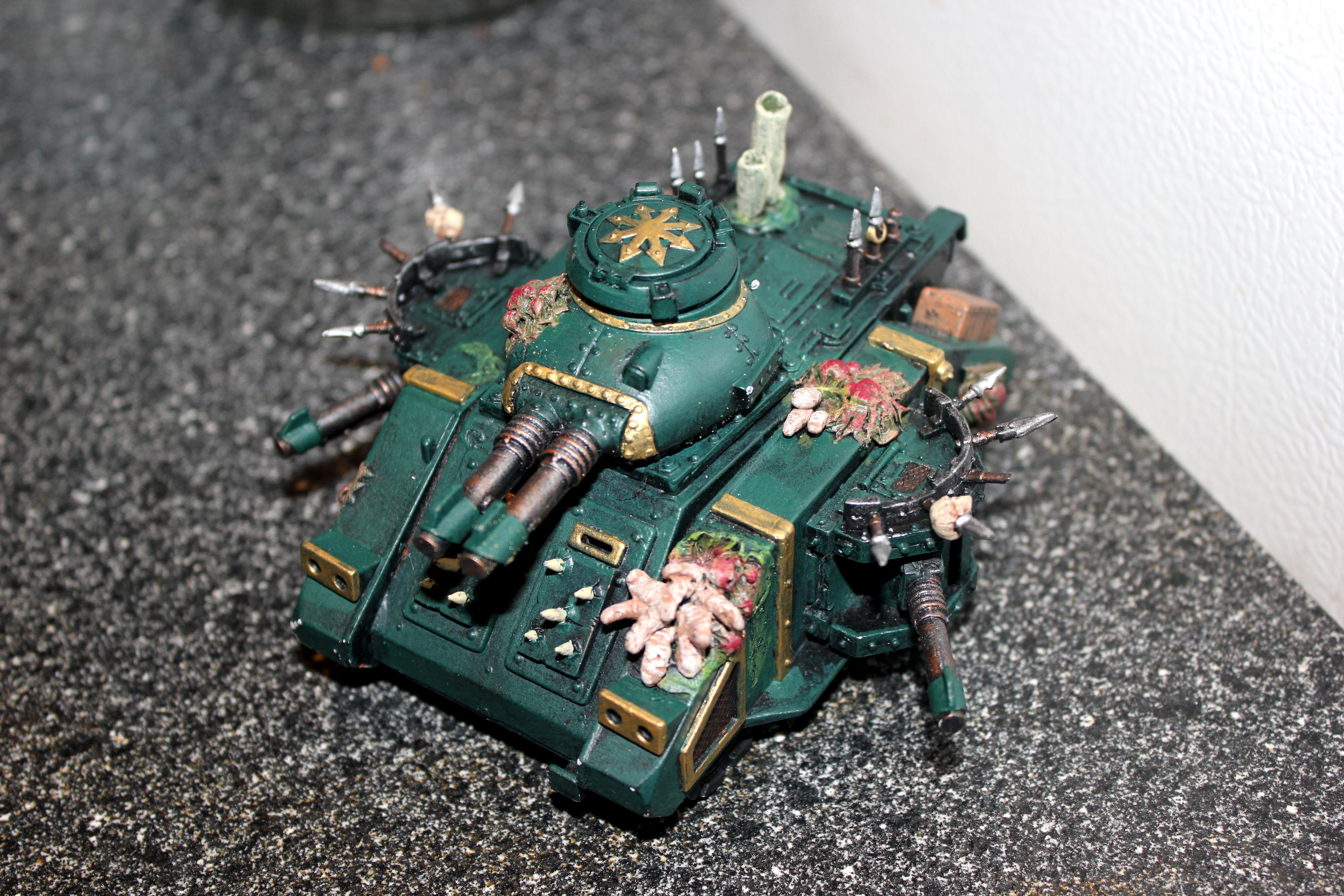 Chaos, Lascannon, Maggots, Nurgle, Plague, Predator