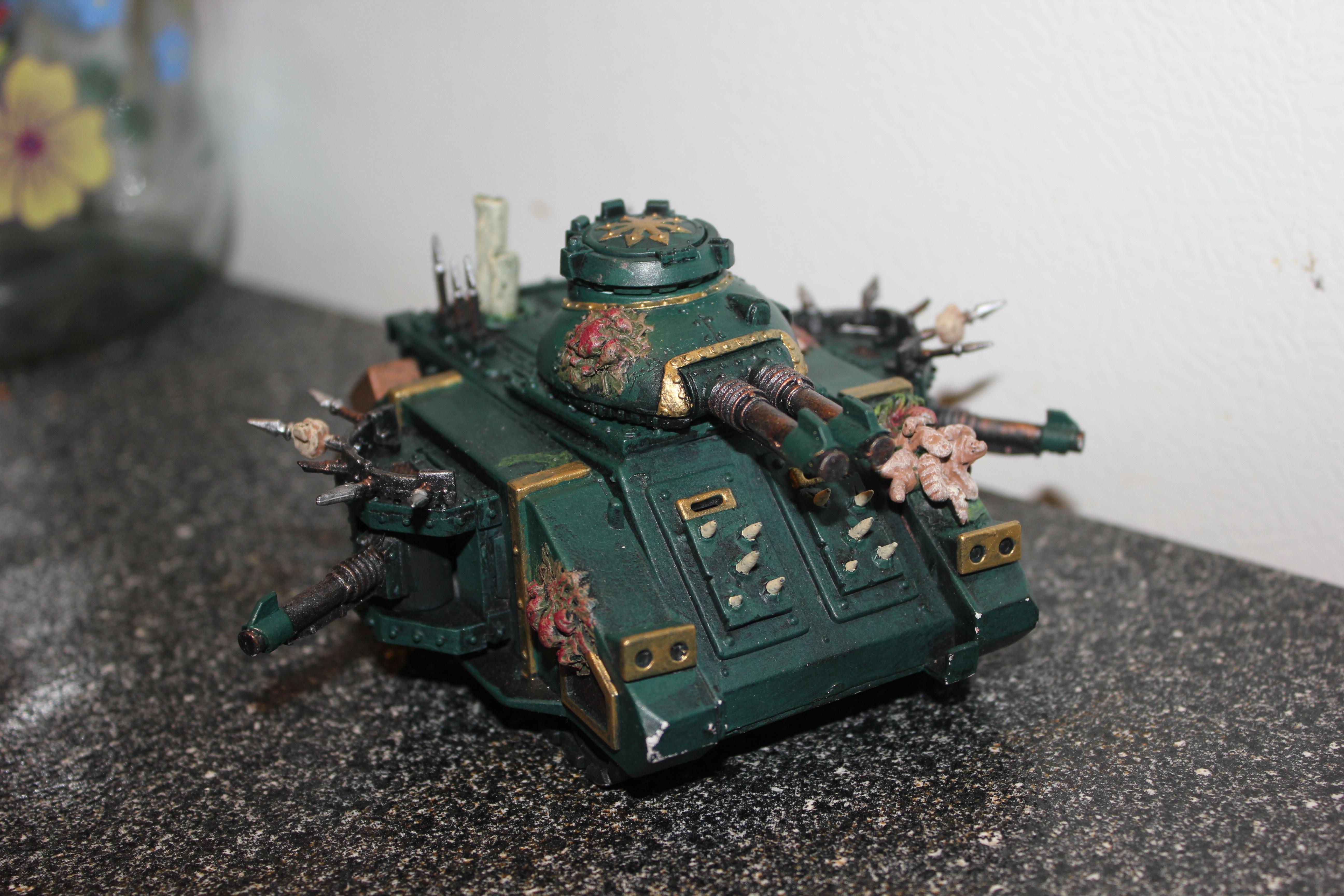 Chaos, Lascannon, Maggots, Nurgle, Plague, Predator