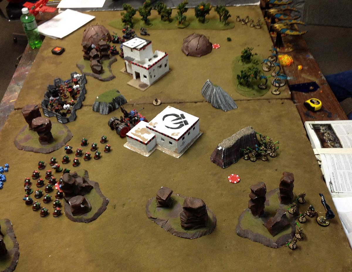 Battle Report, Necrons, Warhammer 40,000