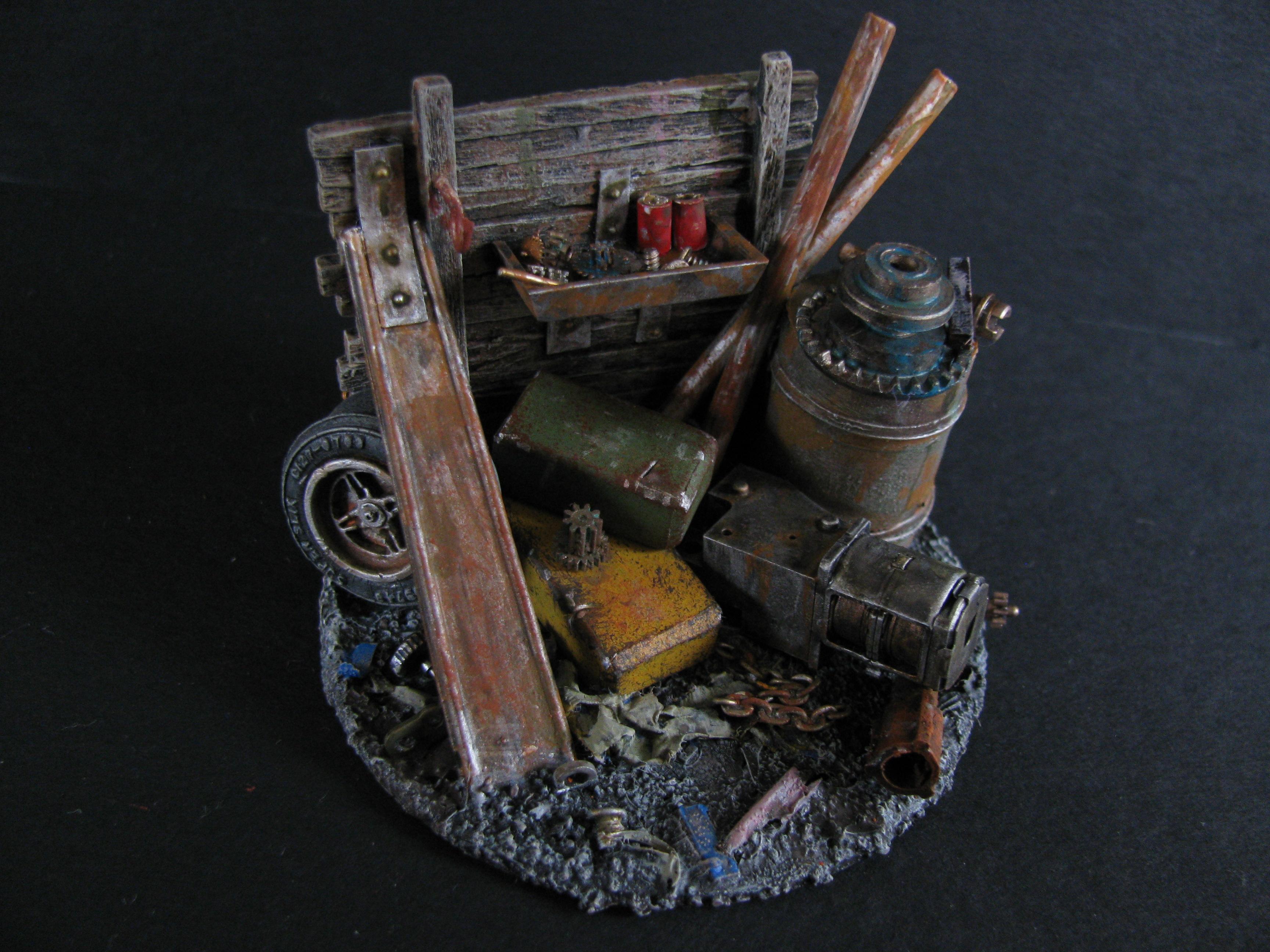 Inquisimunda, Junk, Junk Pile, Munda, Orks, Orky, Terrain, Warhammer 40,000